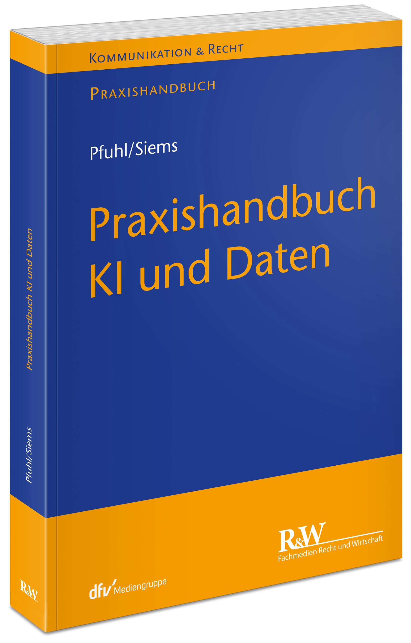Vorderes Coverbild Praxishandbuch KI und Daten