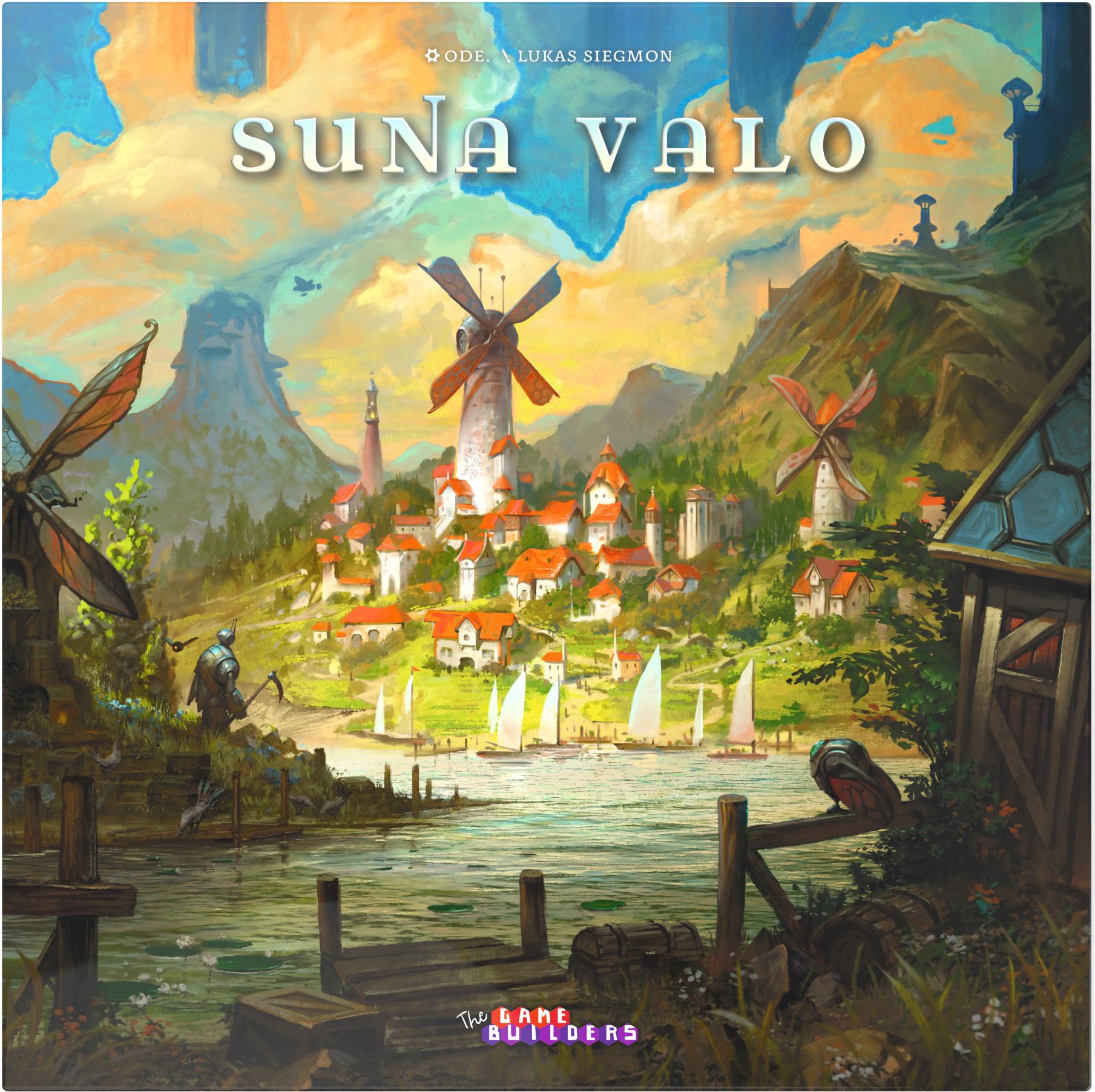 Vorderes Coverbild Suna Valo - komplexes Spiel für 2 Personen - The Game Builders