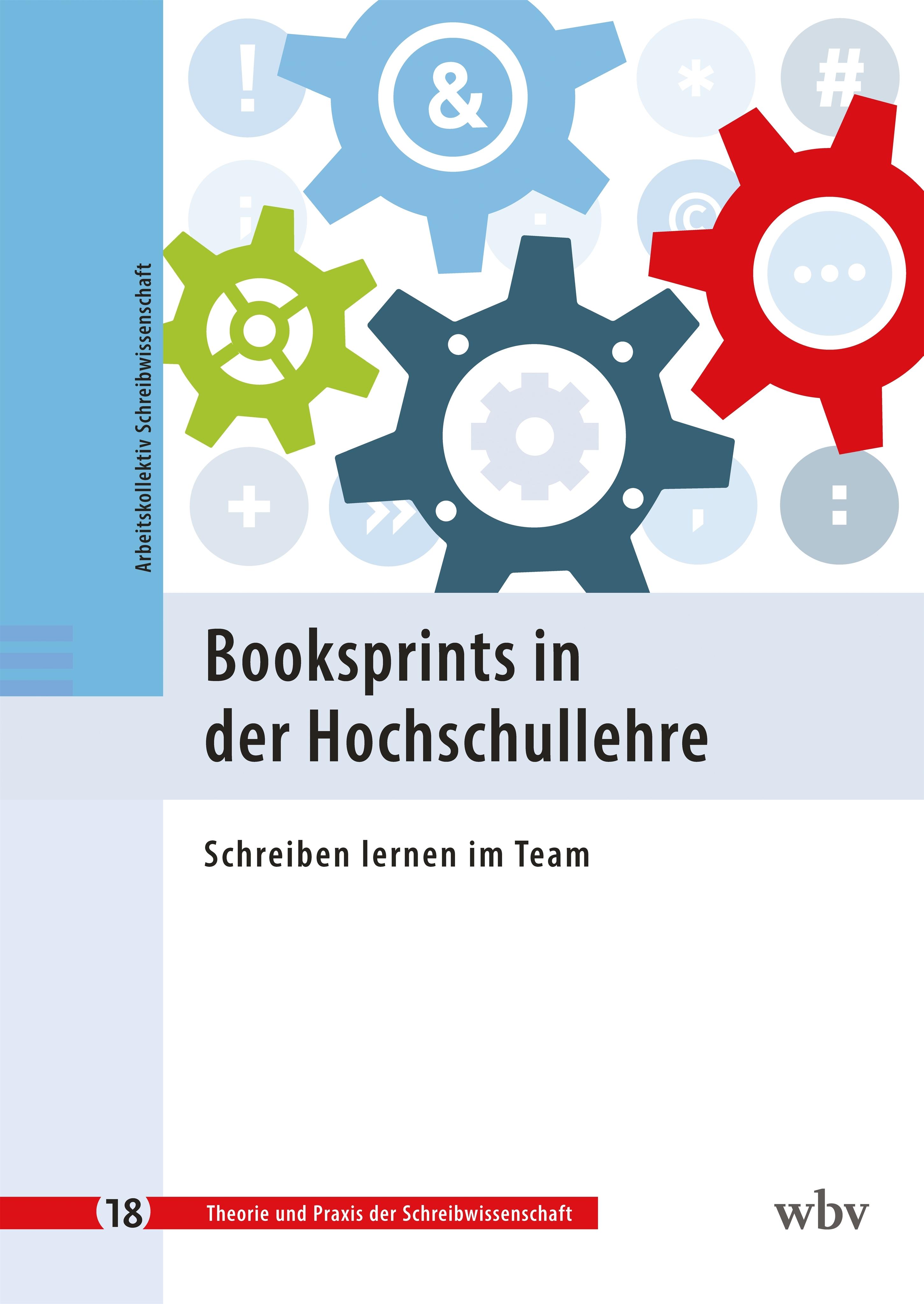 Vorderes Coverbild Booksprints in der Hochschullehre