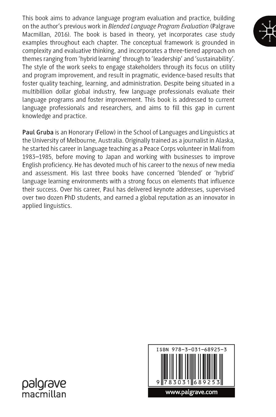 Rückseitencover Designs for Language Program Evaluation