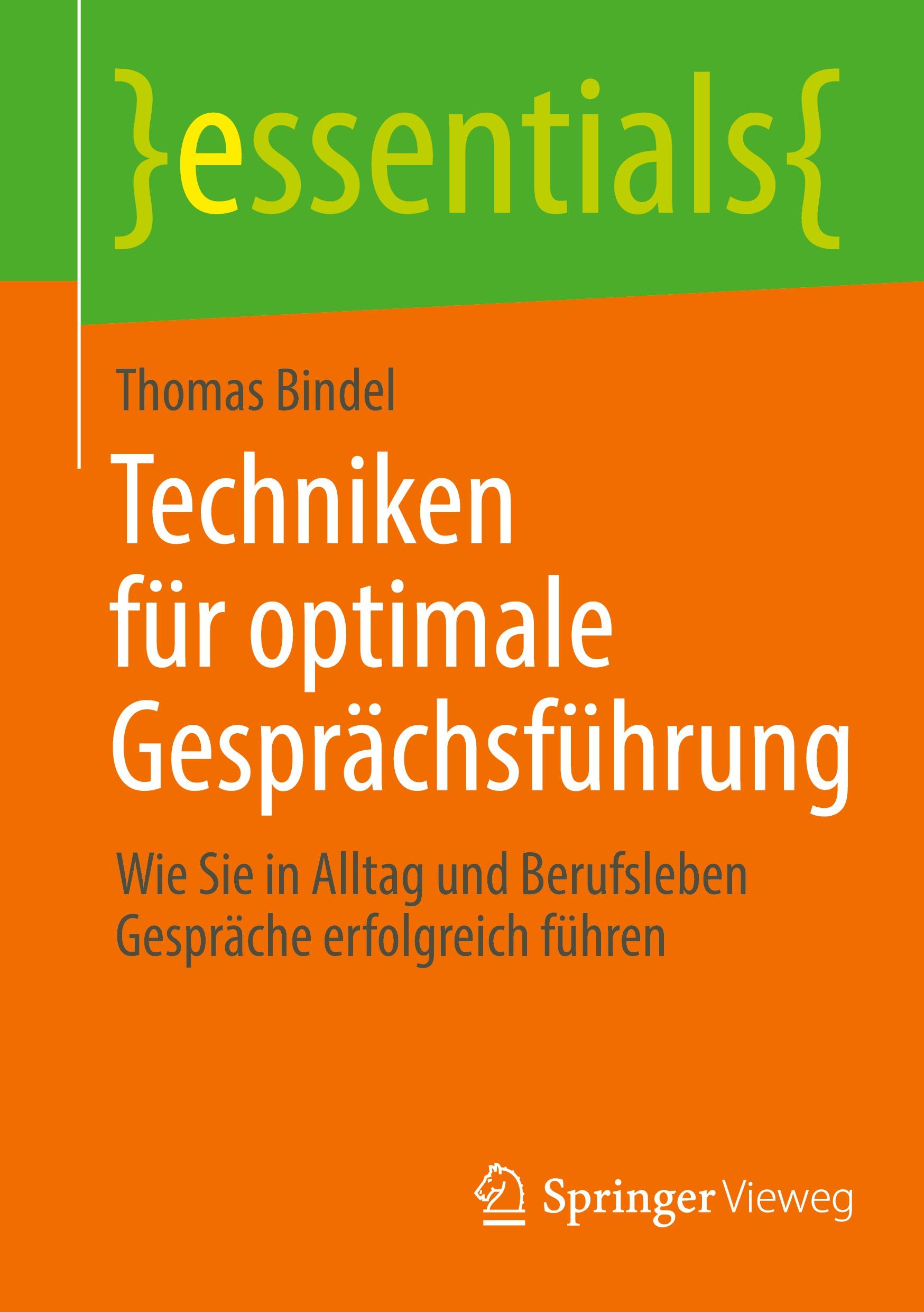 Vorderes Coverbild Techniken für optimale Gesprächsführung