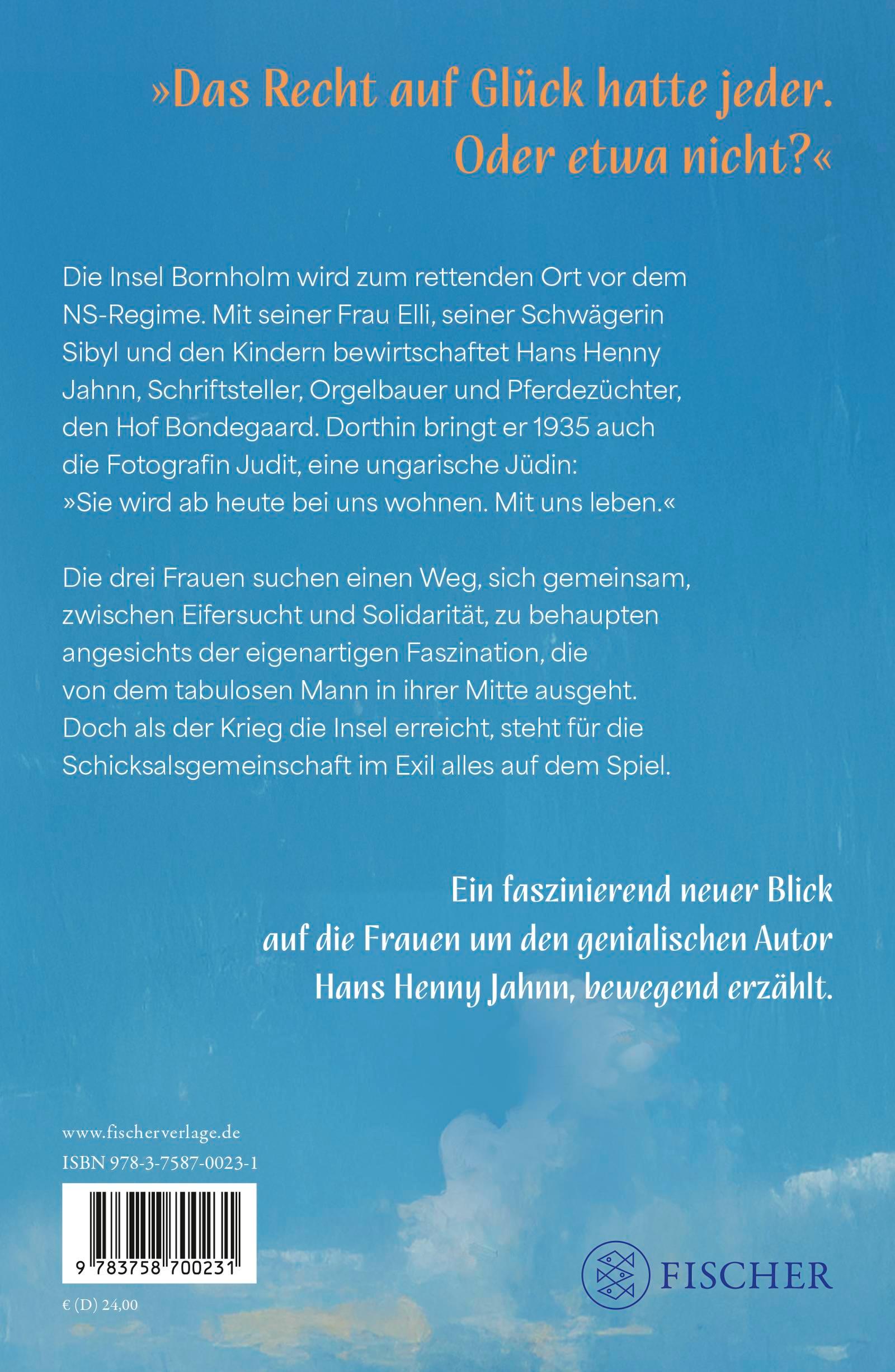 Rückseitencover Hoher Himmel, nichts als Blau