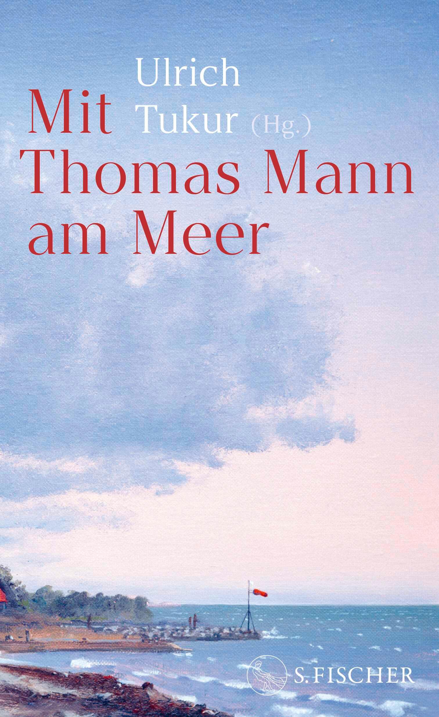 Vorderes Coverbild Mit Thomas Mann am Meer