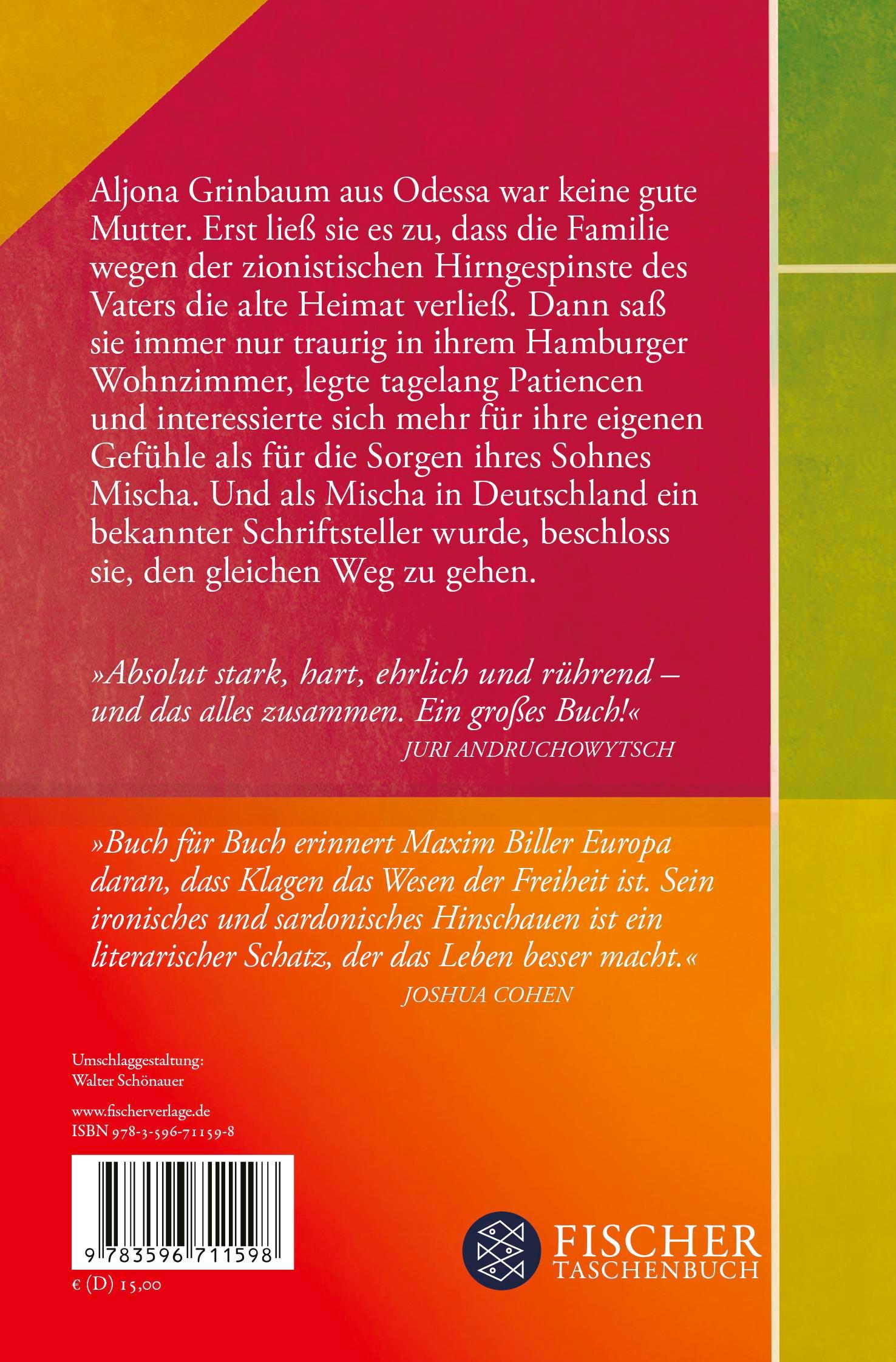 Rückseitencover Mama Odessa