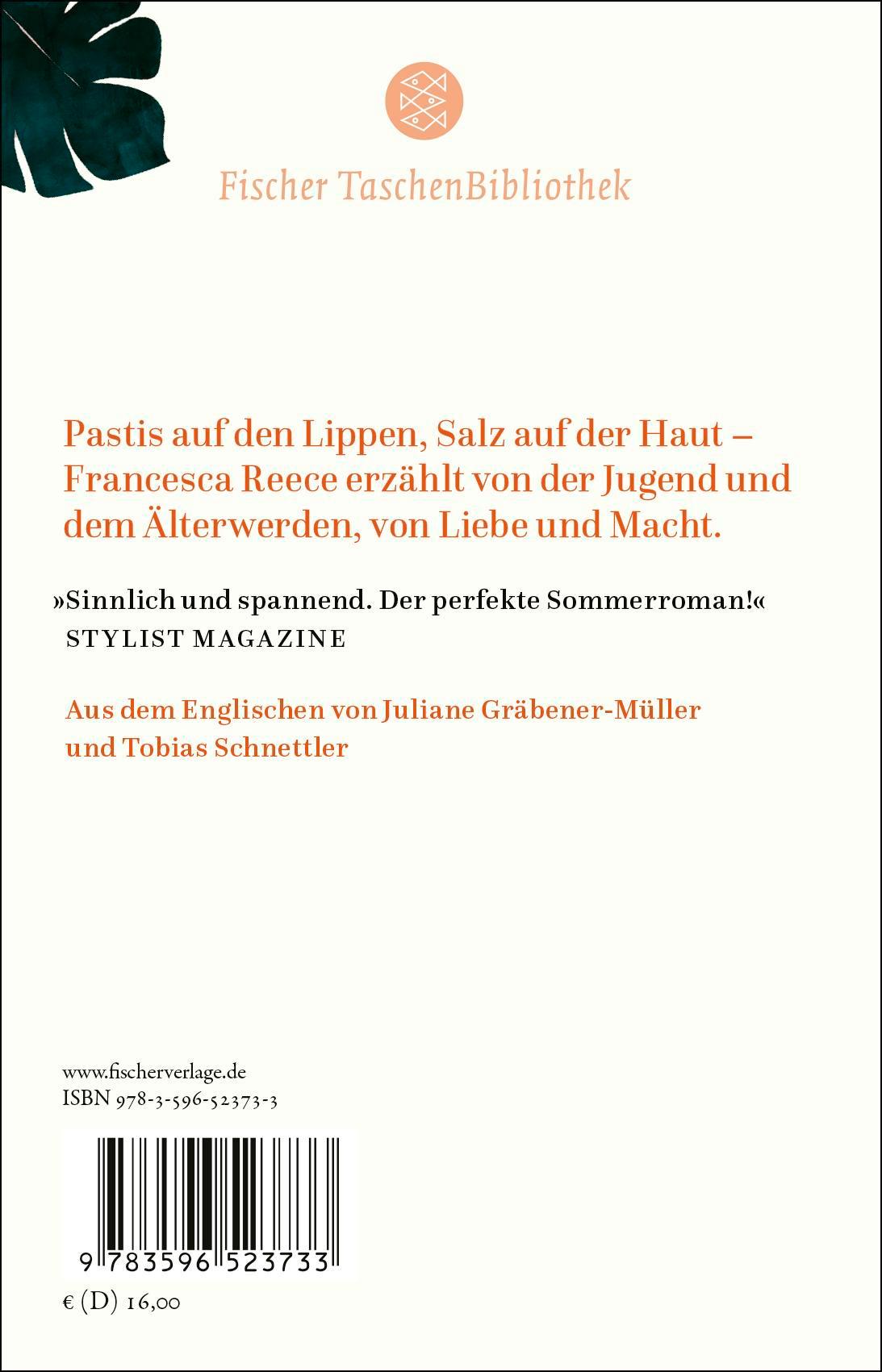 Rückseitencover Ein französischer Sommer