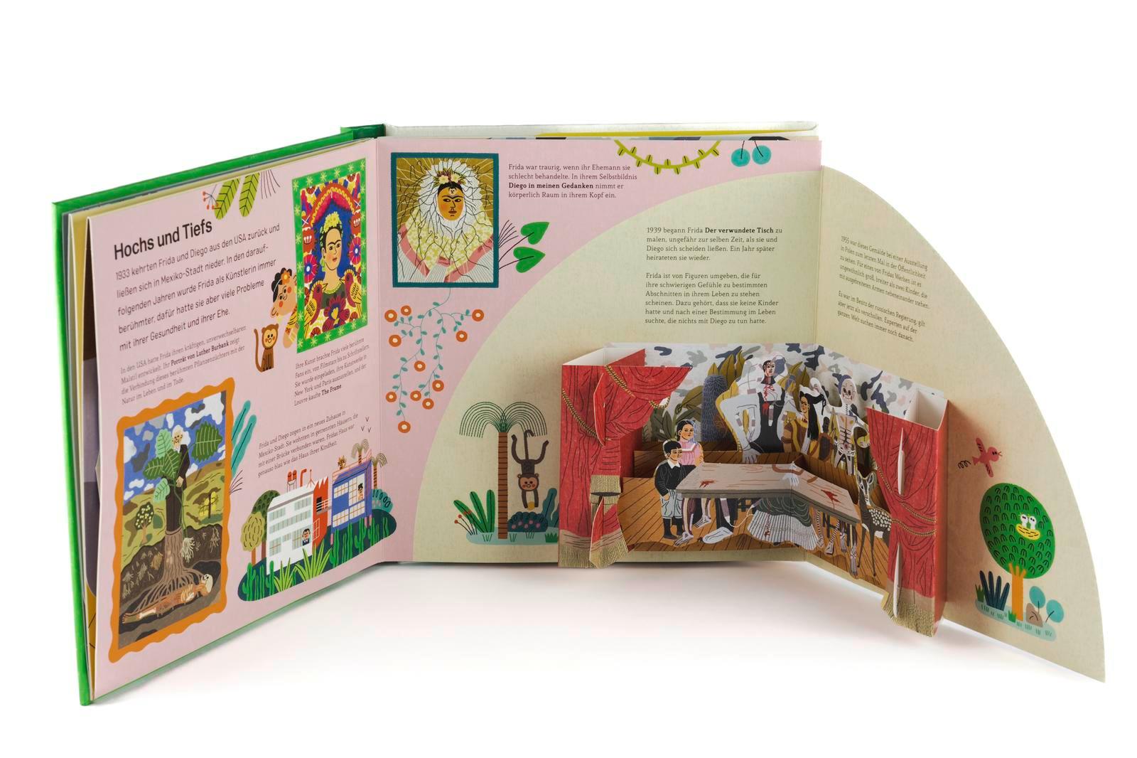 Beispielinhalt (Bild) ART POPS: Frida Kahlo