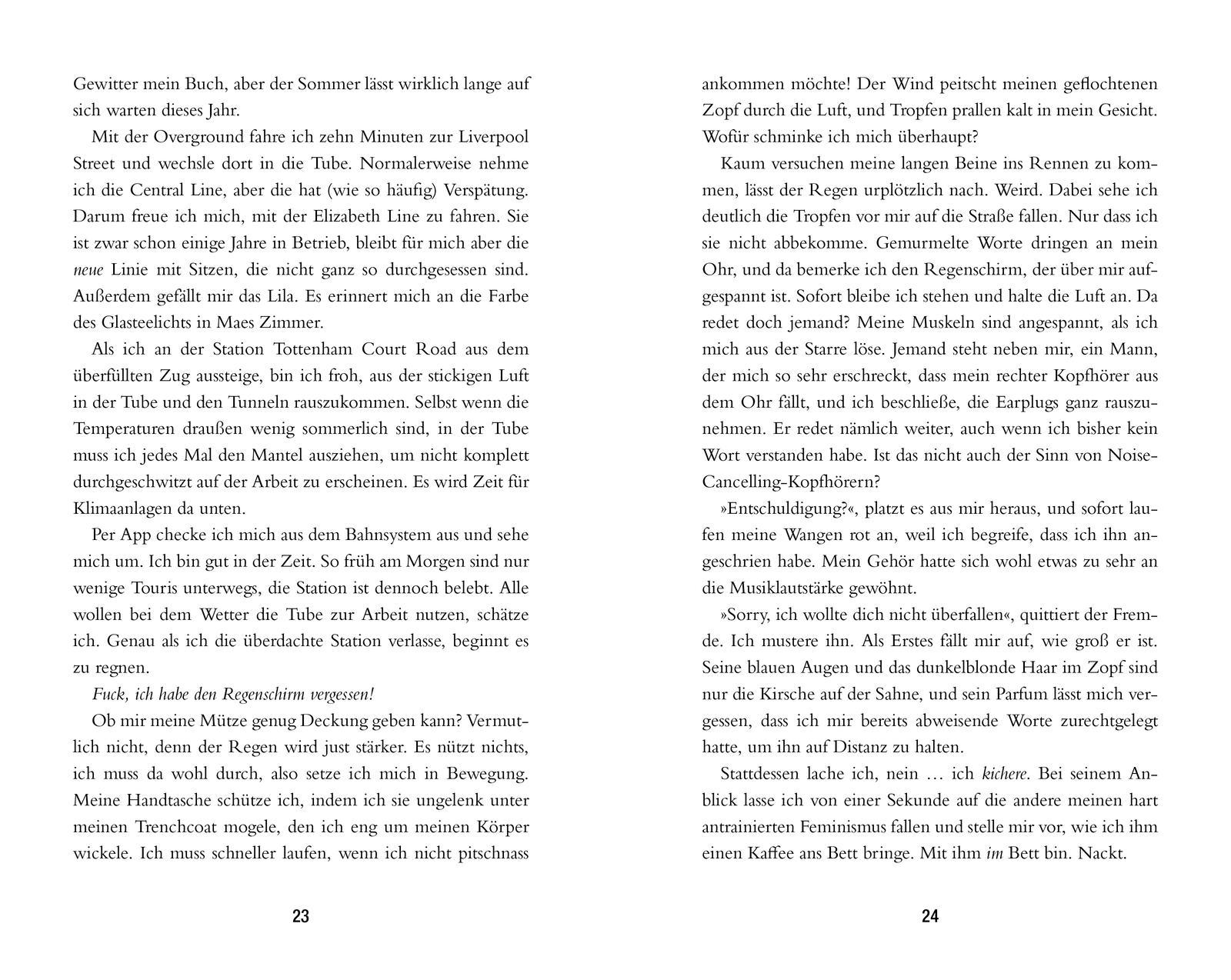 Beispielinhalt (Bild) 30 Days, 10 Dates & 1 Drama