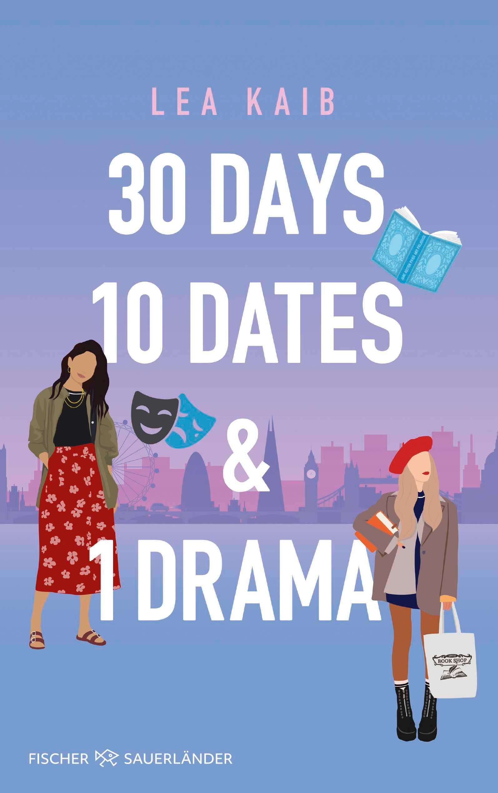 Vorderes Coverbild 30 Days, 10 Dates & 1 Drama