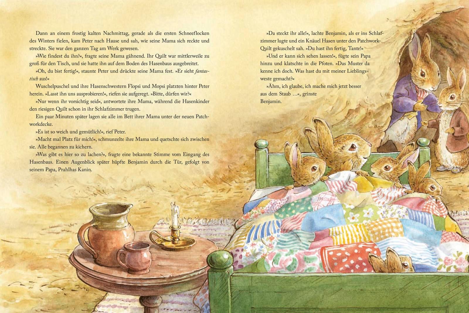 Beispielinhalt (Bild) Die Welt von Peter Hase Allen eine gute Nacht