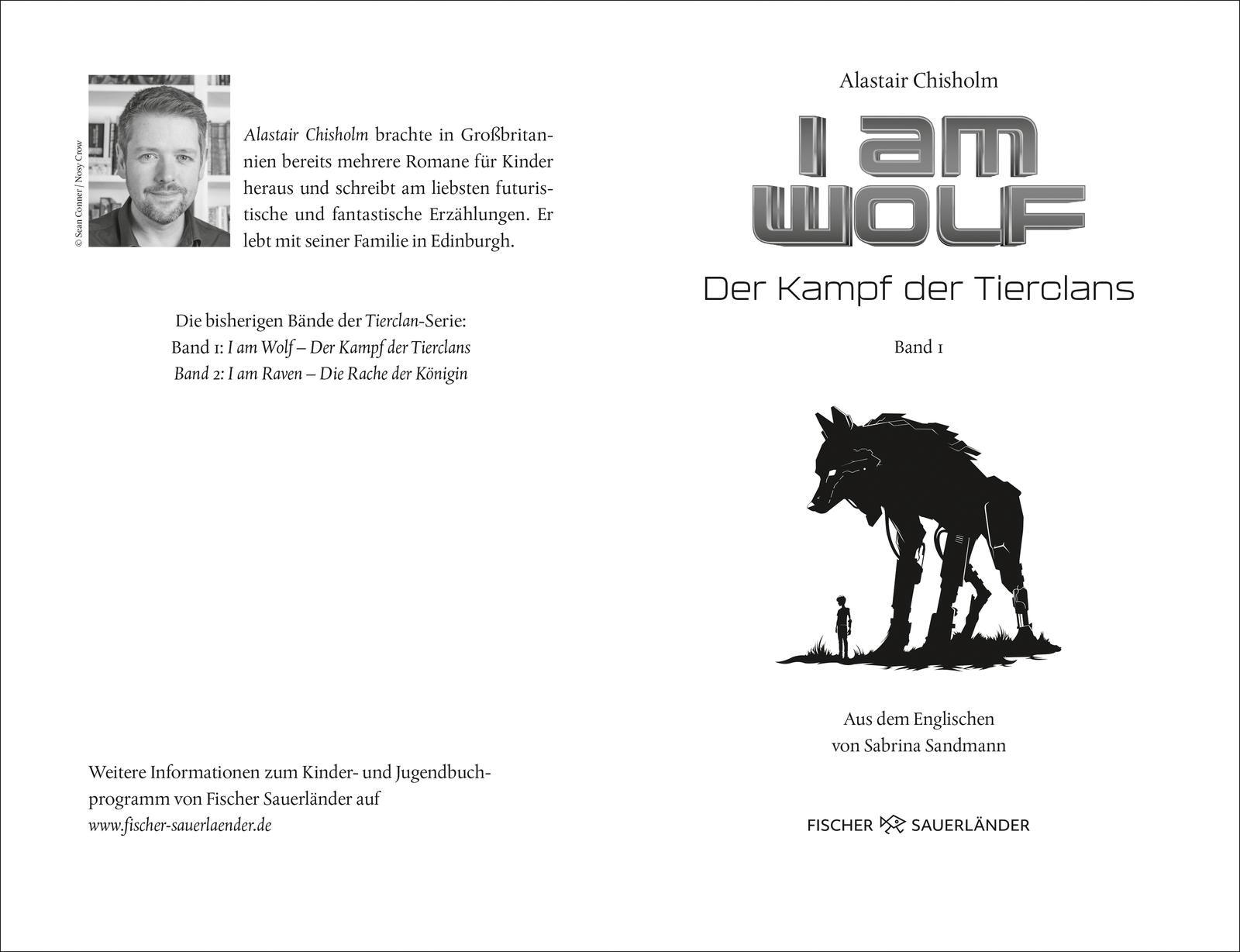 Beispielinhalt (Bild) I am Wolf - Der Kampf der Tierclans