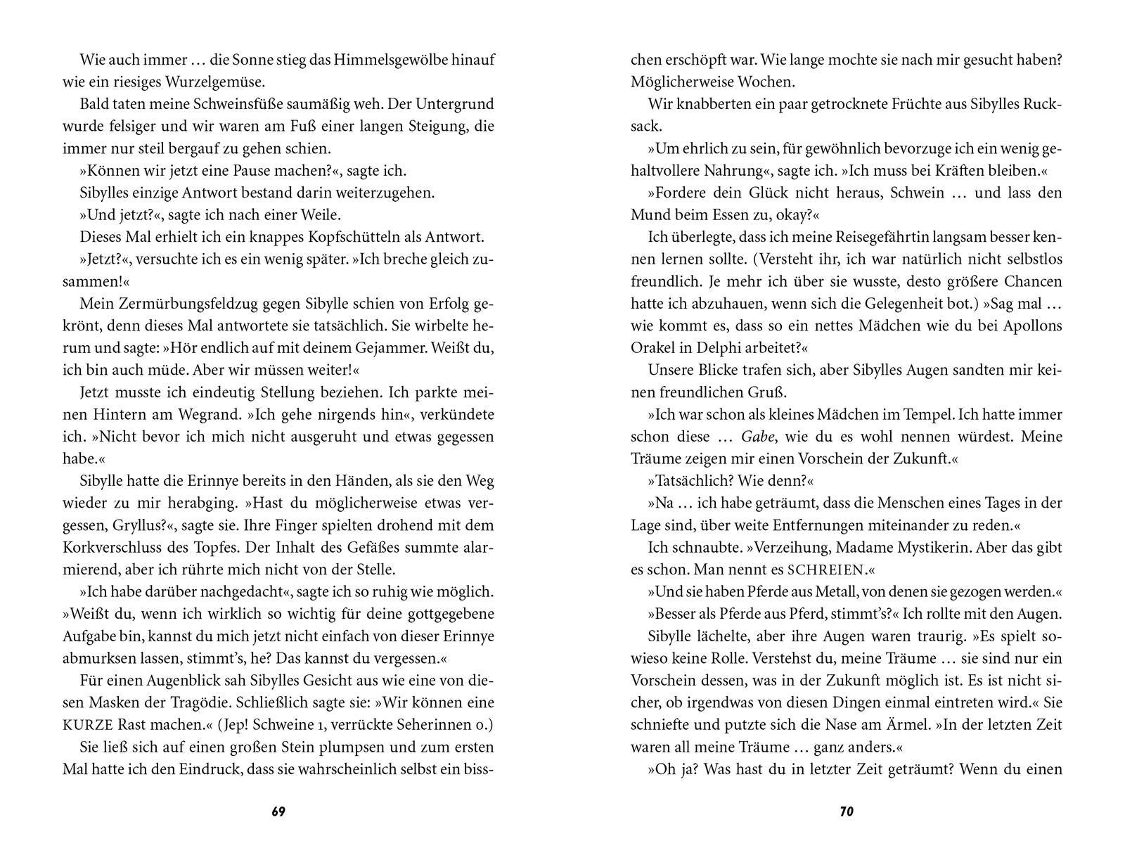 Beispielinhalt (Bild) Schwein gehabt, Zeus!