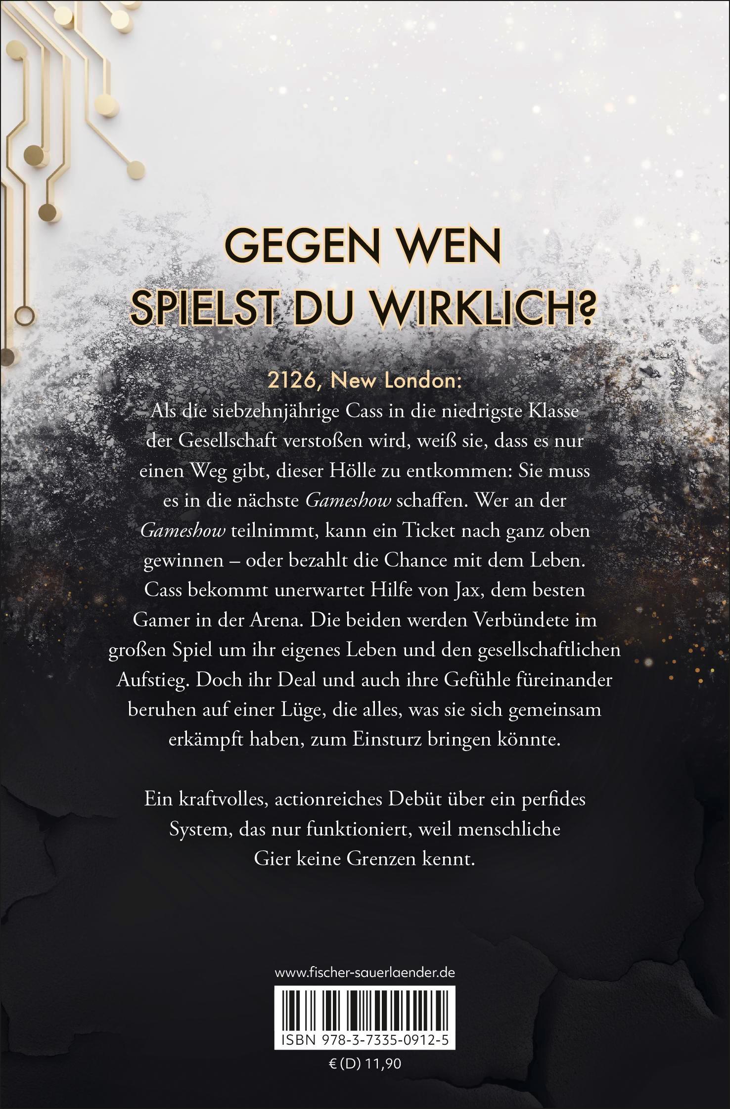 Rückseitencover Gameshow - Der Preis der Gier