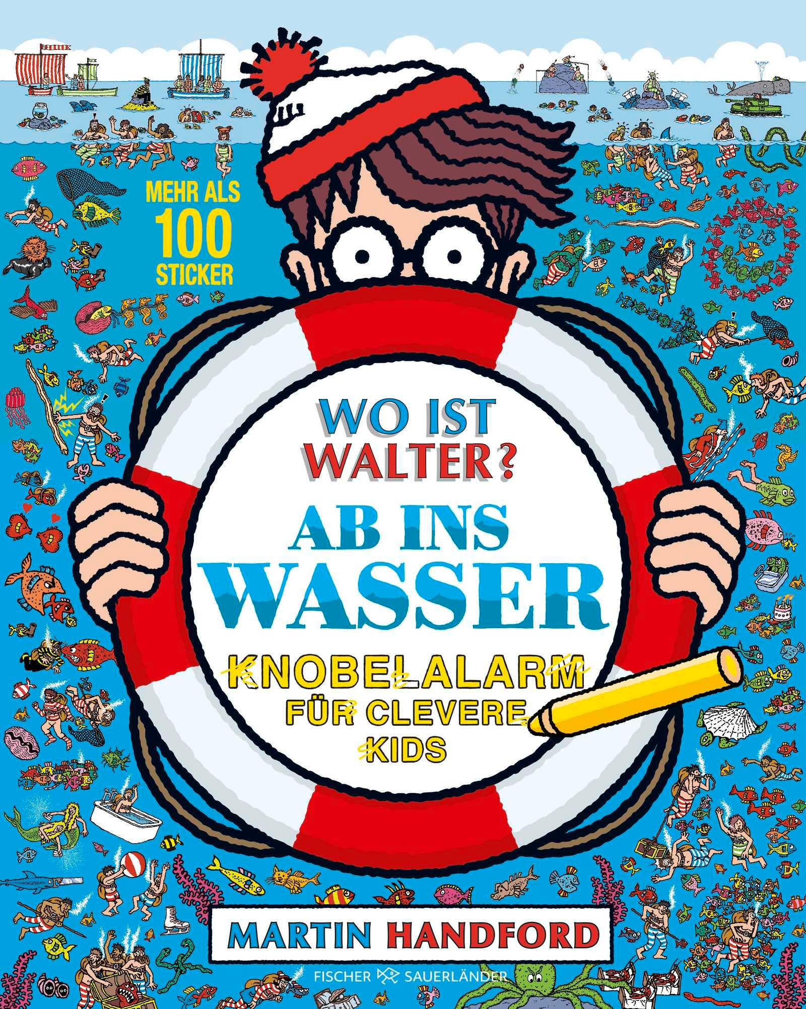Vorderes Coverbild Wo ist Walter? Ab ins Wasser