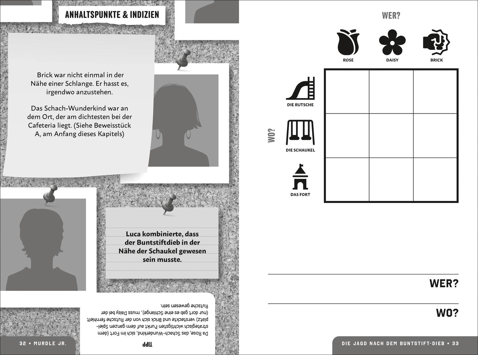 Beispielinhalt (Bild) Murdle junior 1