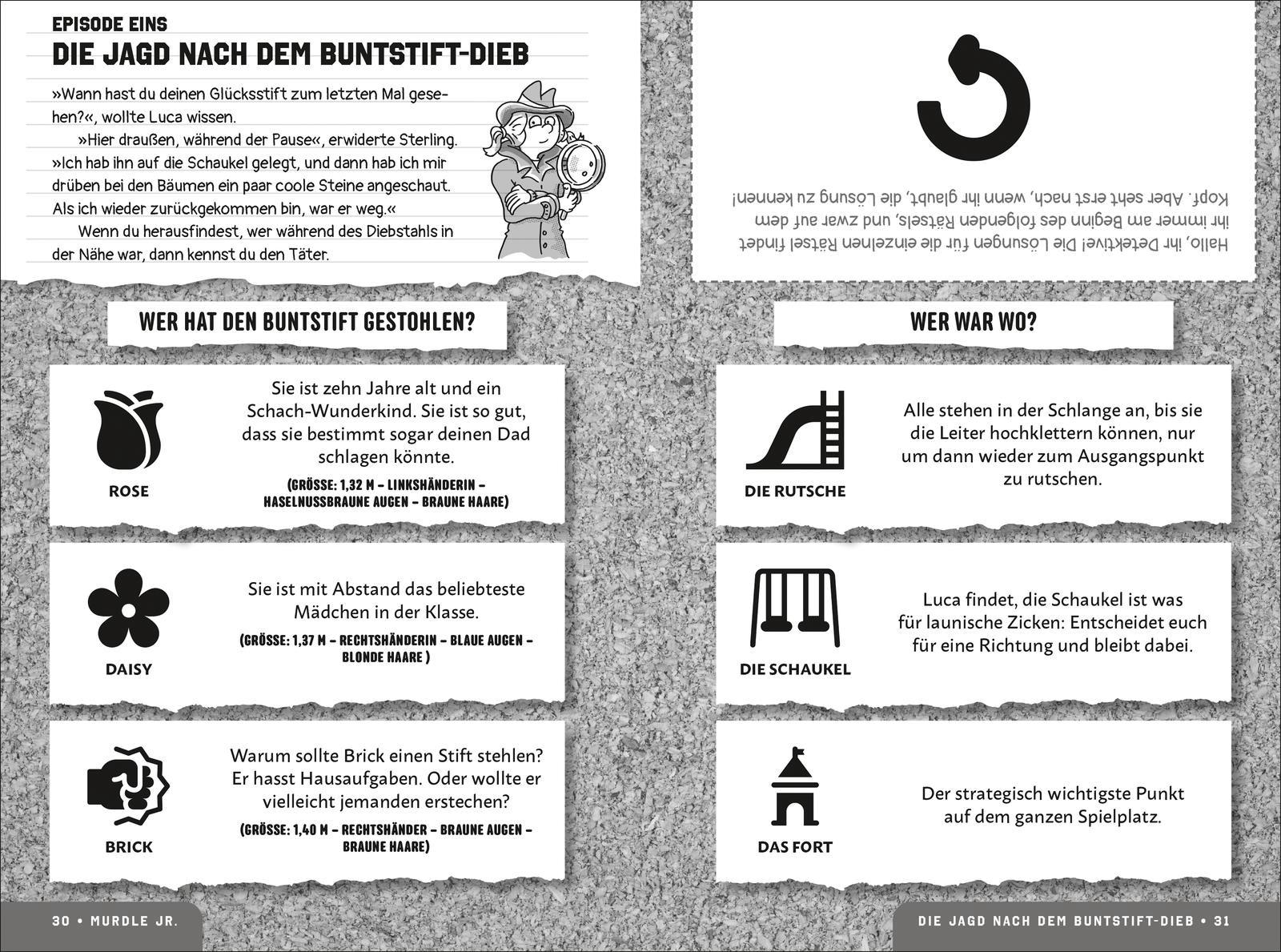 Beispielinhalt (Bild) Murdle junior 1