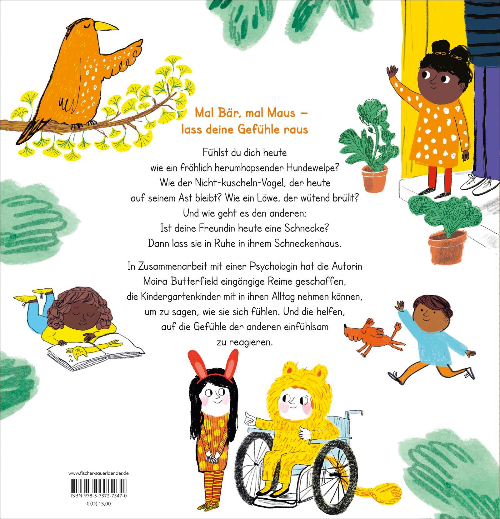 Rückseitencover Mal starker Bär, mal stille Maus