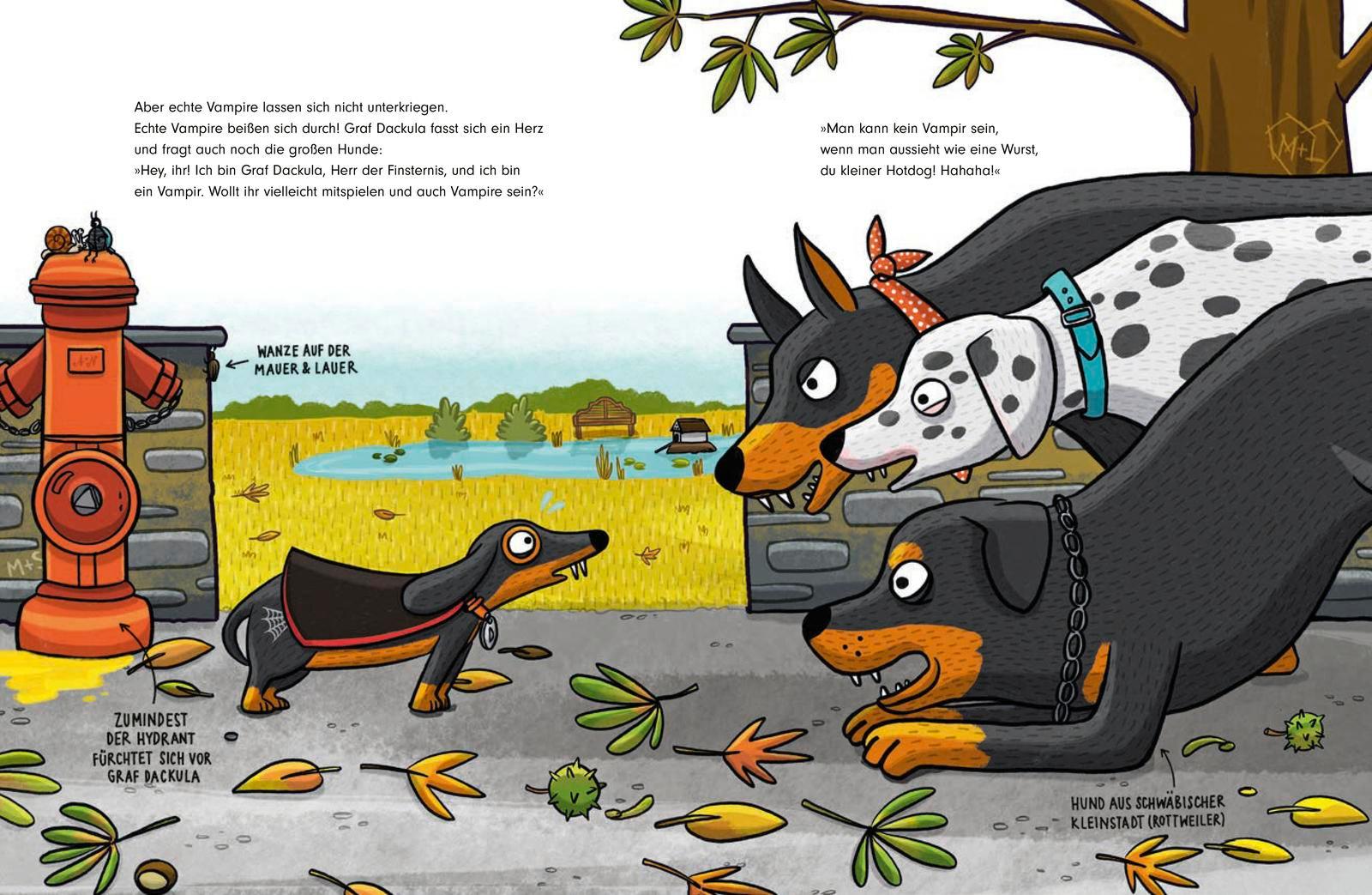 Beispielinhalt (Bild) Graf Dackula