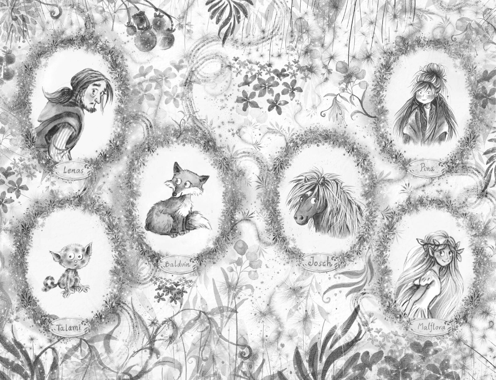 Beispielinhalt (Bild) Pina Ponyhexe - Der verlorene Fuchs