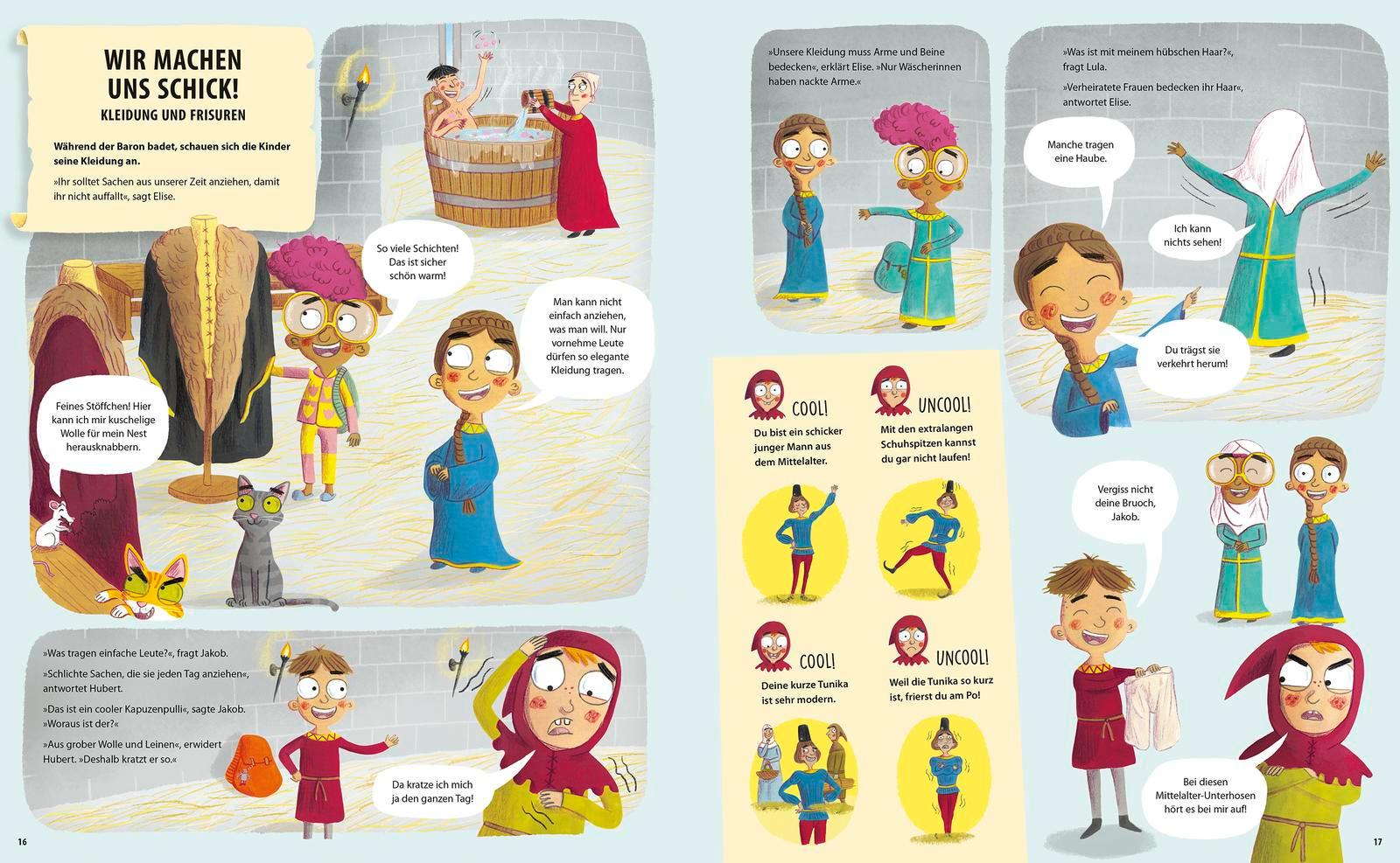 Beispielinhalt (Bild) Zeitreise im Schlafanzug. Erlebe die Ritterzeit