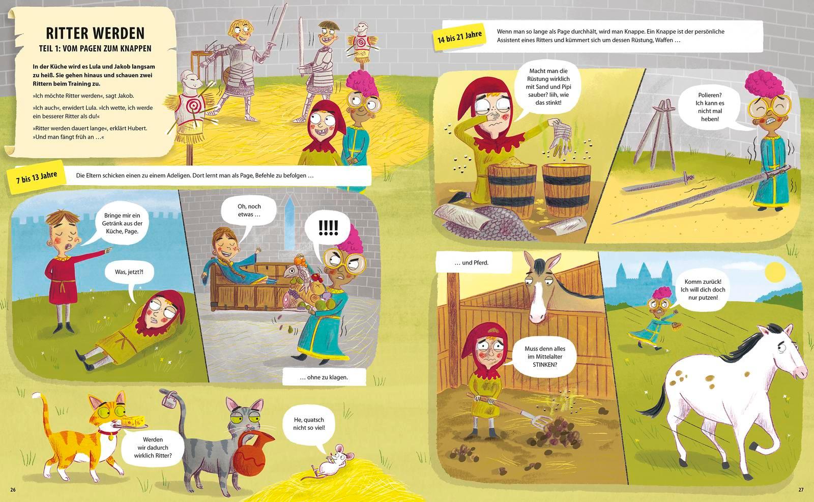 Beispielinhalt (Bild) Zeitreise im Schlafanzug. Erlebe die Ritterzeit