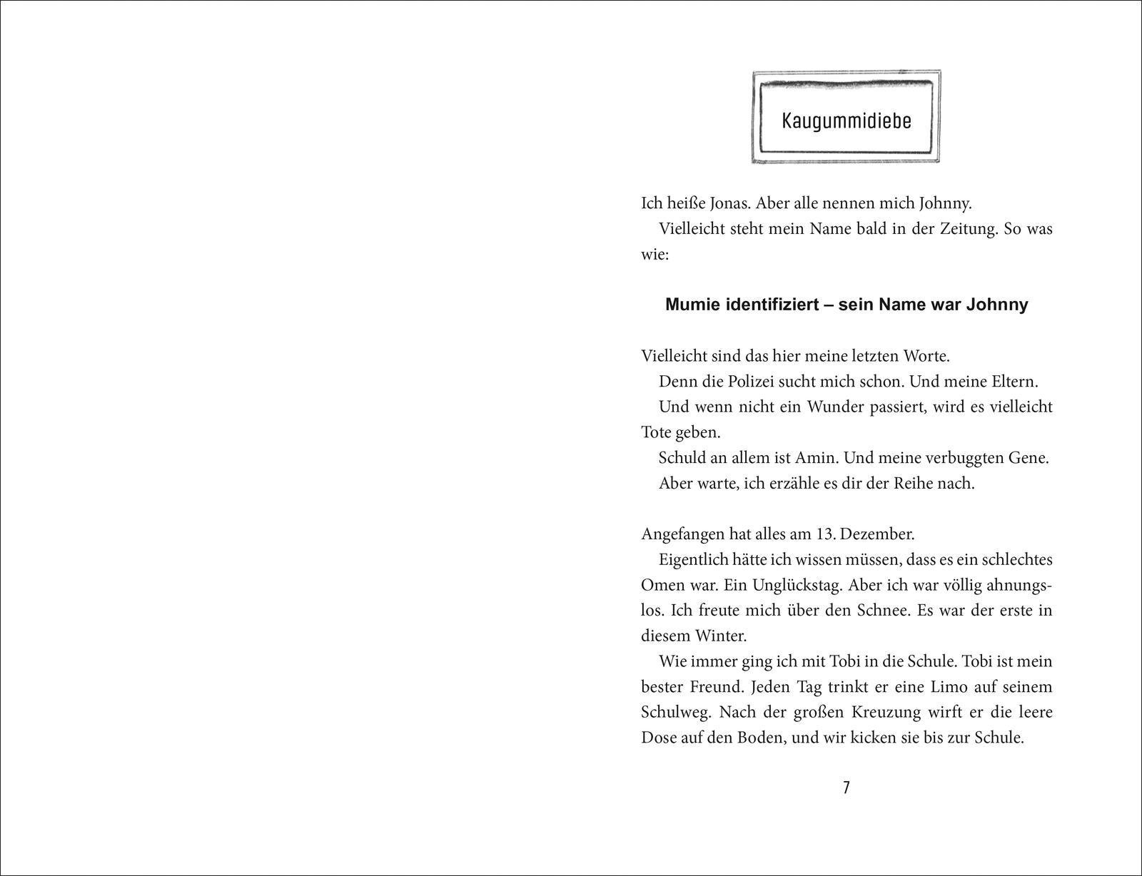 Beispielinhalt (Bild) Von Null auf Held oder Wer ist eigentlich Amin?