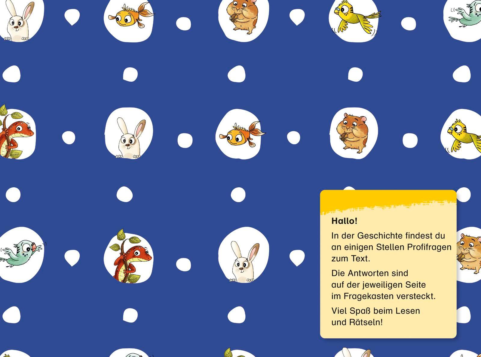 Beispielinhalt (Bild) Duden Leseprofi - Das tierisch tolle Tierhotel, 1. Klasse