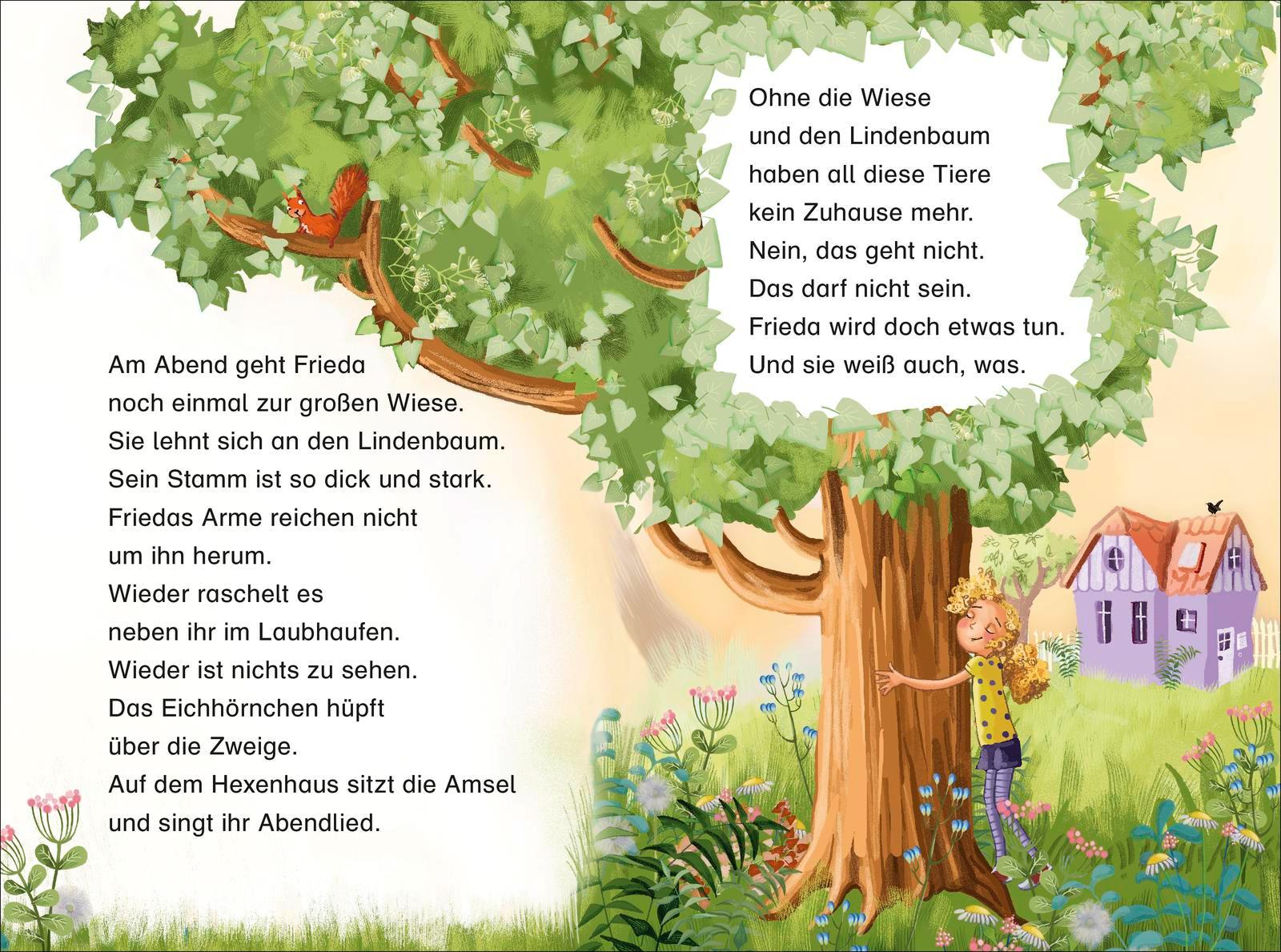 Beispielinhalt (Bild) Duden Leseprofi - Die Gartenretter, 2. Klasse (Doppelband)