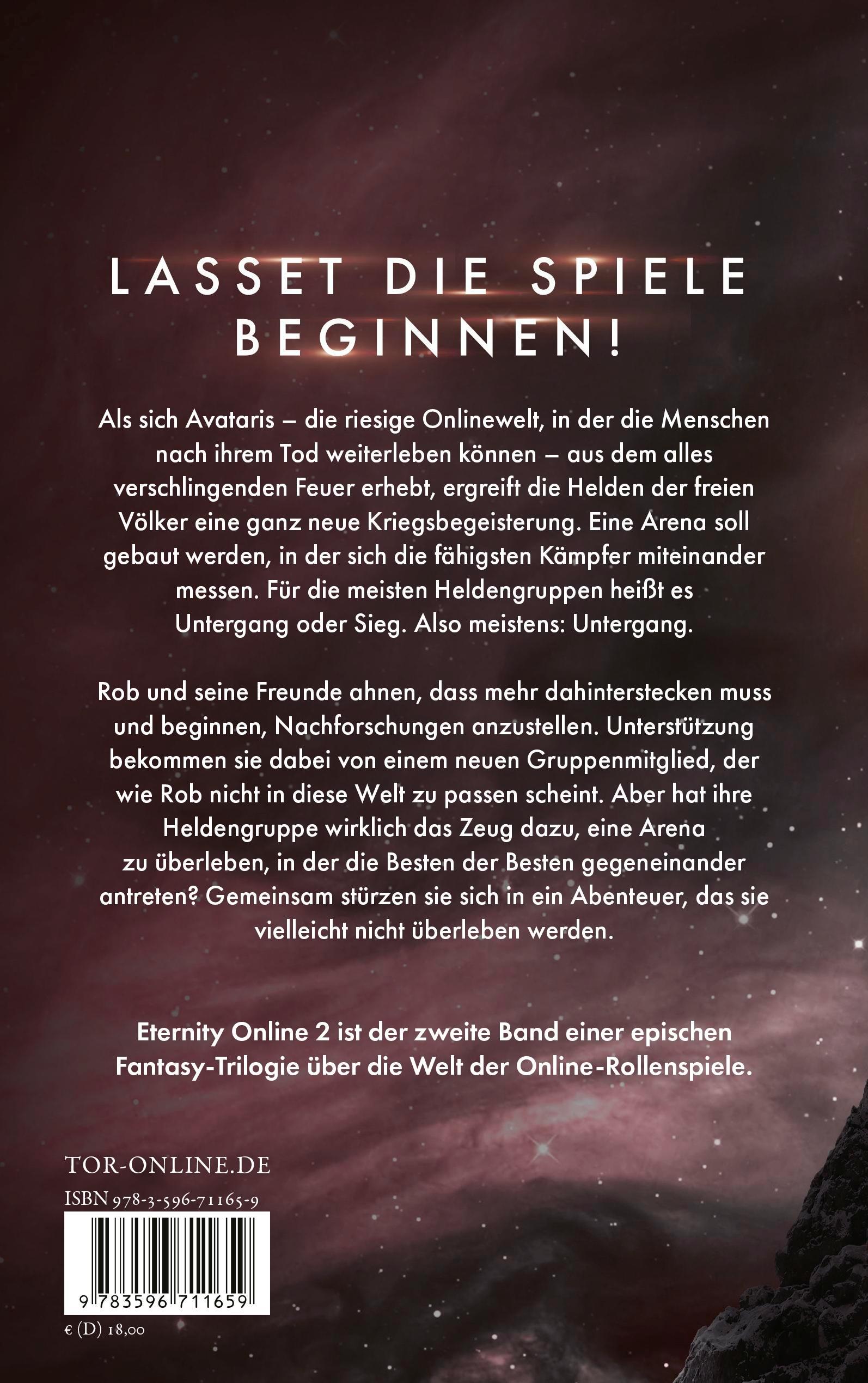 Rückseitencover Eternity Online 2