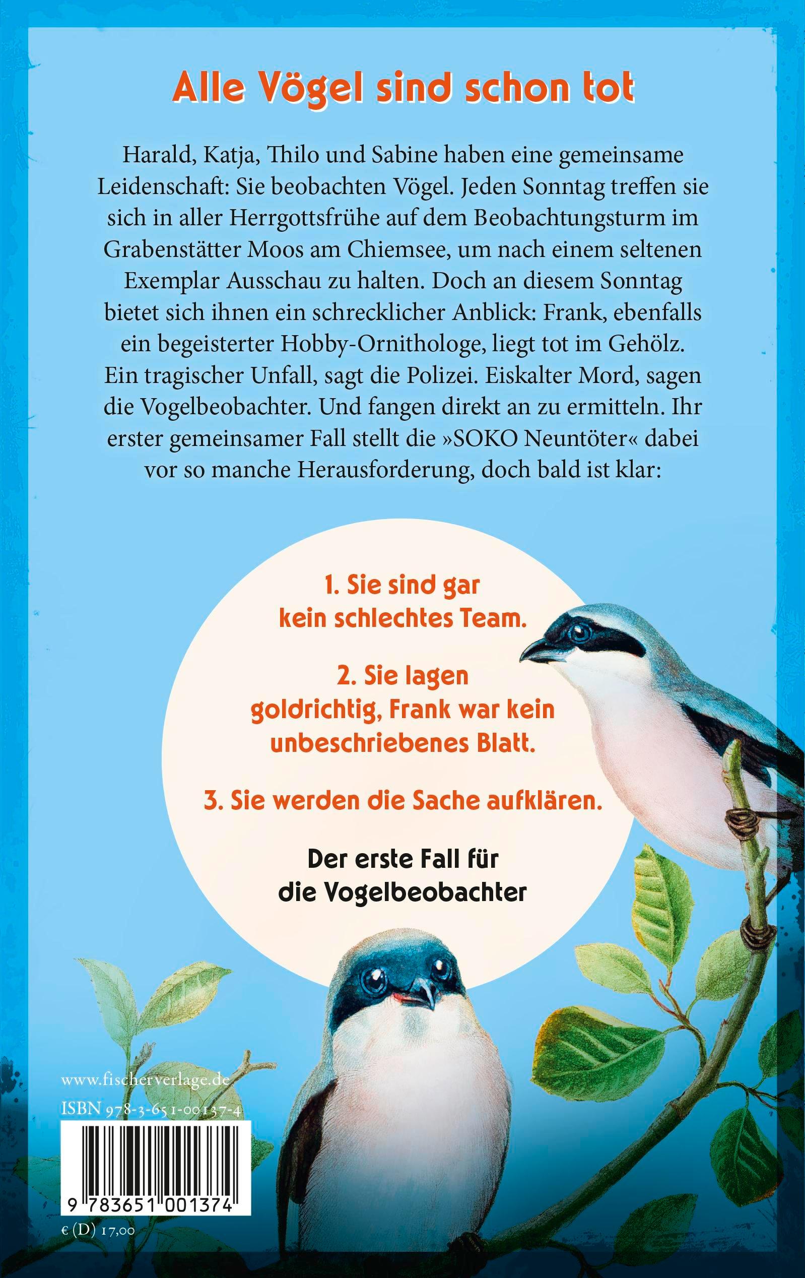 Rückseitencover Schräge Vögel - SOKO Neuntöter