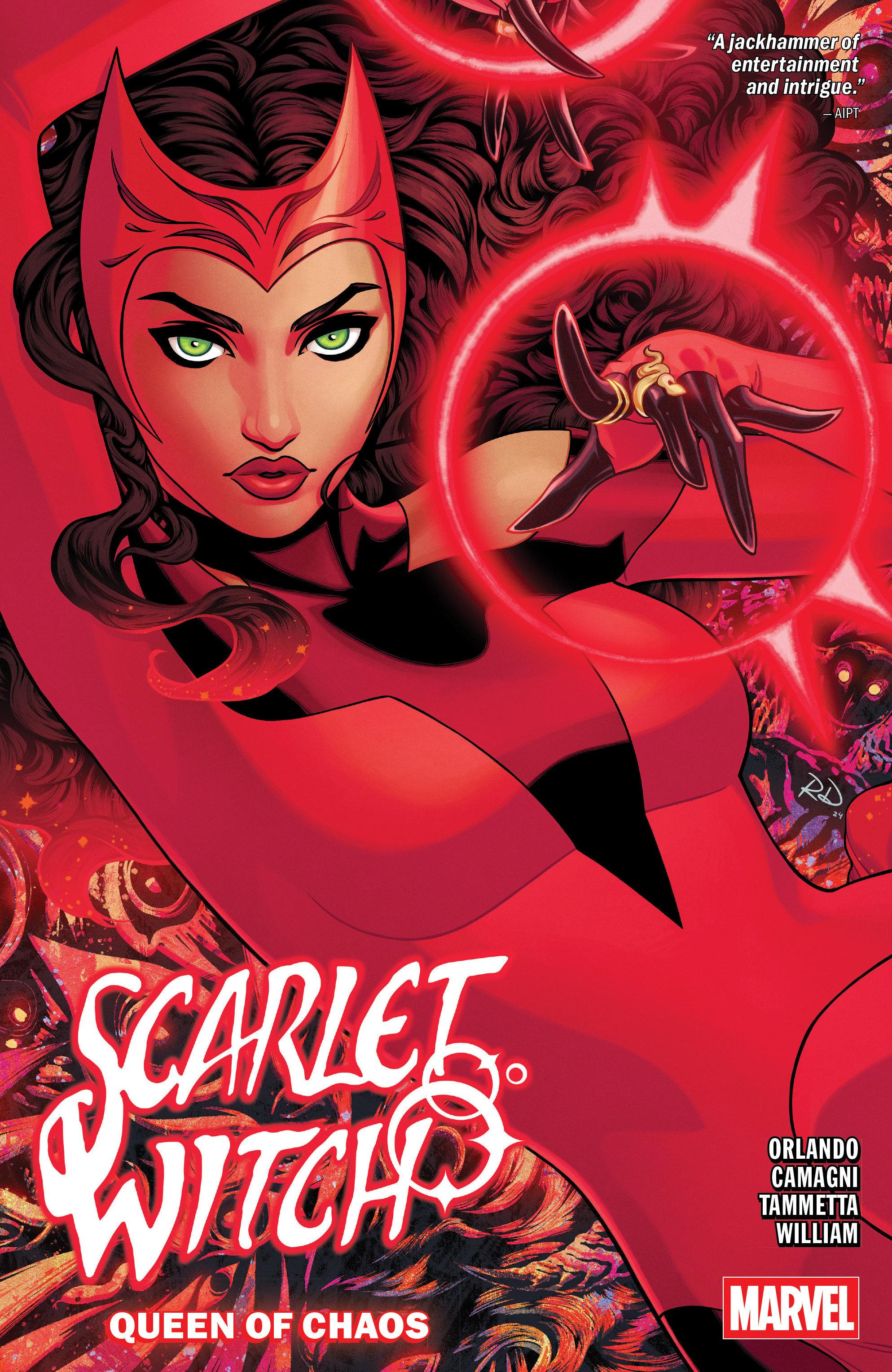 Vorderes Coverbild Scarlet Witch by Steve Orlando Vol. 4: Queen of Chaos