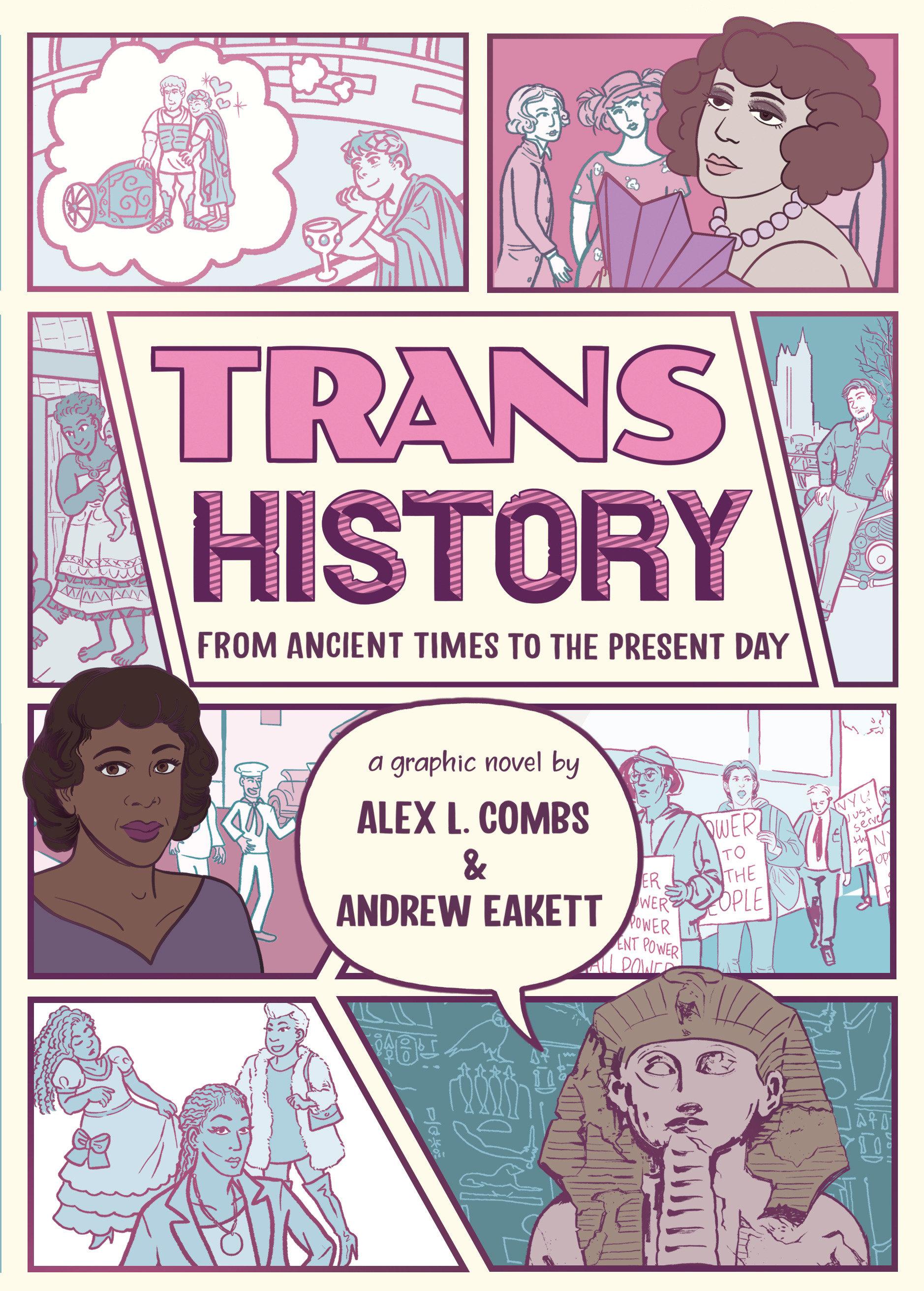 Vorderes Coverbild Trans History: A Graphic Novel: From Ancient Times to the Present Day