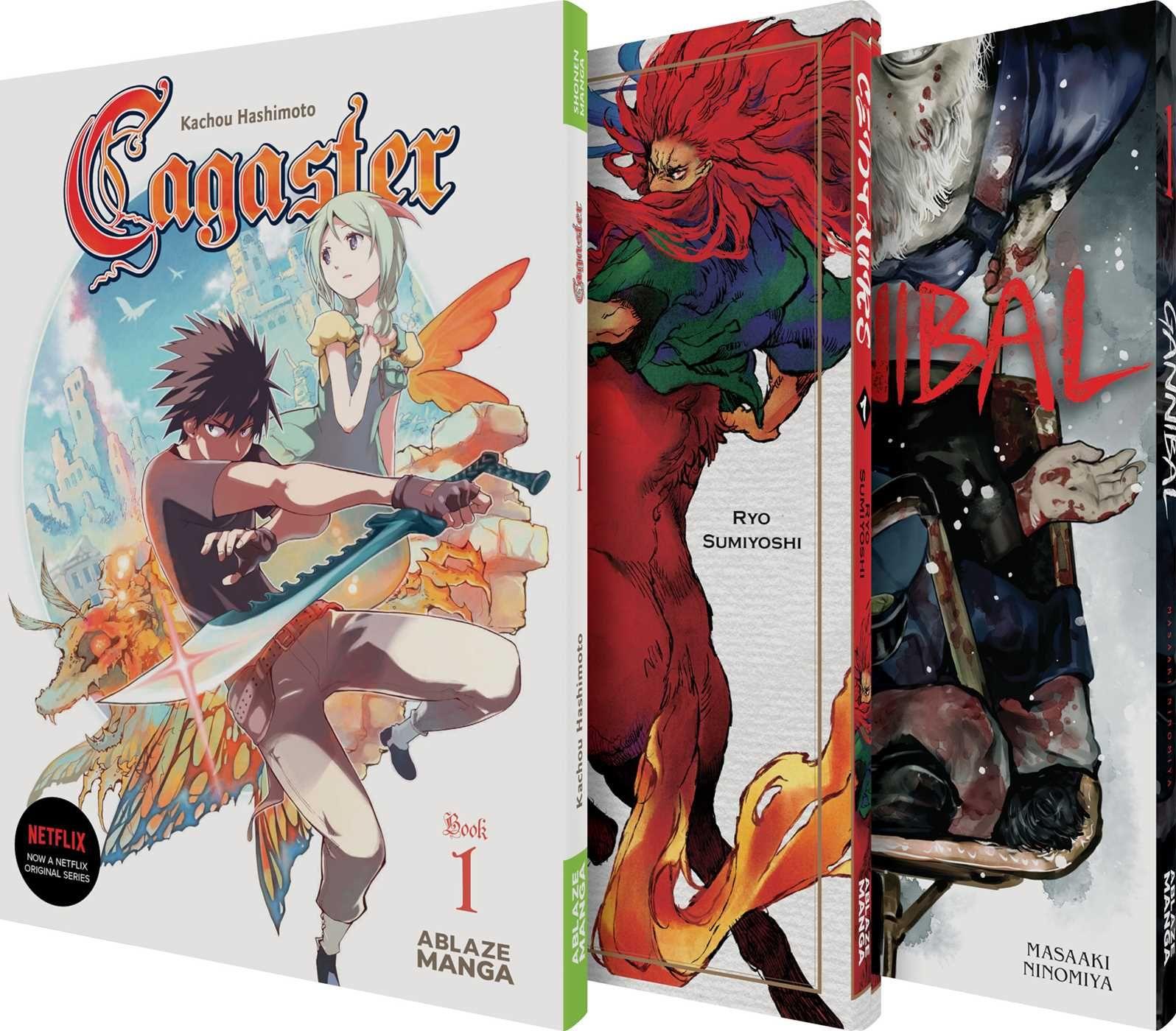 Vorderes Coverbild Ablaze Spotlight on Manga Collected Set