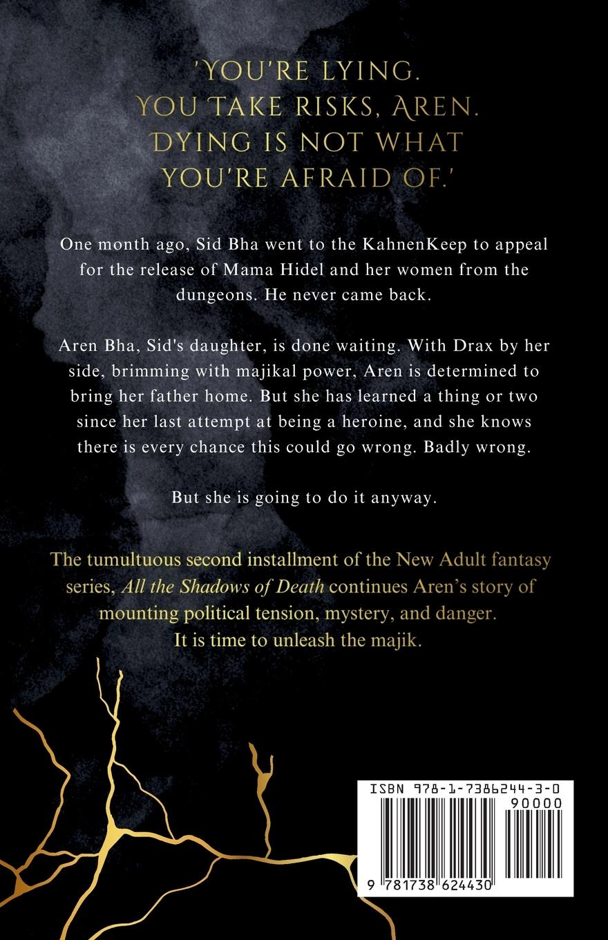 Rückseitencover All the Shadows of Death (Valrue, Book Two)