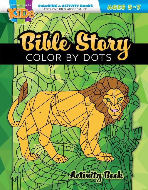 Vorderes Coverbild Bible Story Color by Dots