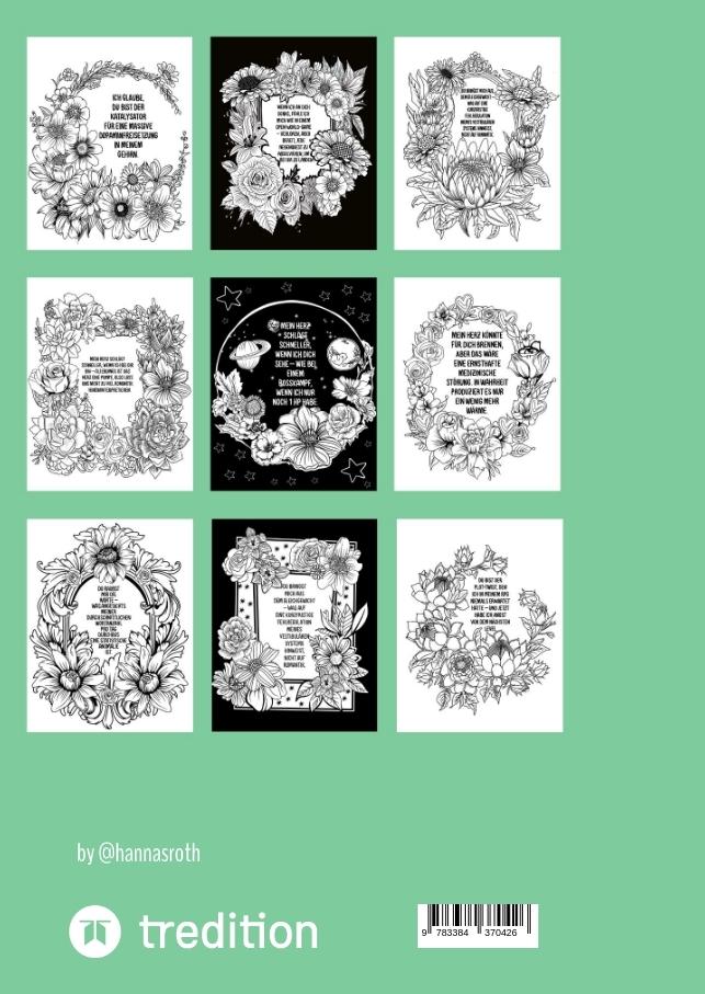 Rückseitencover Das Malbuch für flirtende Nerds