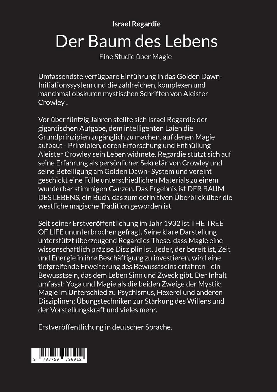Rückseitencover Der Baum des Lebens