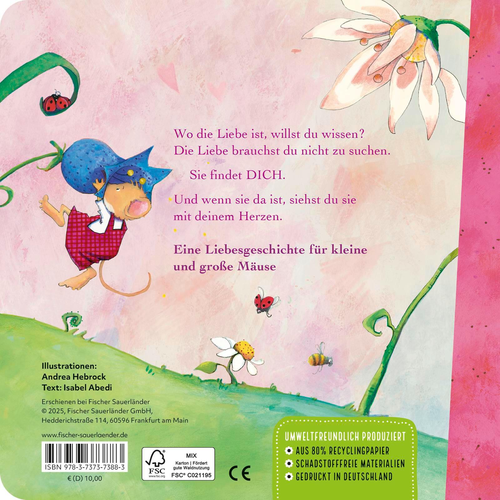 Rückseitencover Alberta geht die Liebe suchen