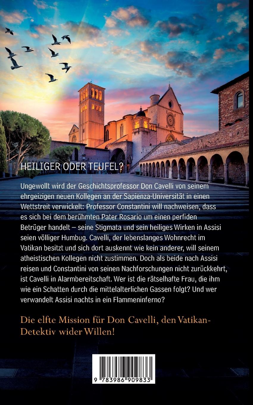 Rückseitencover Don Cavelli und der Mann aus Assisi