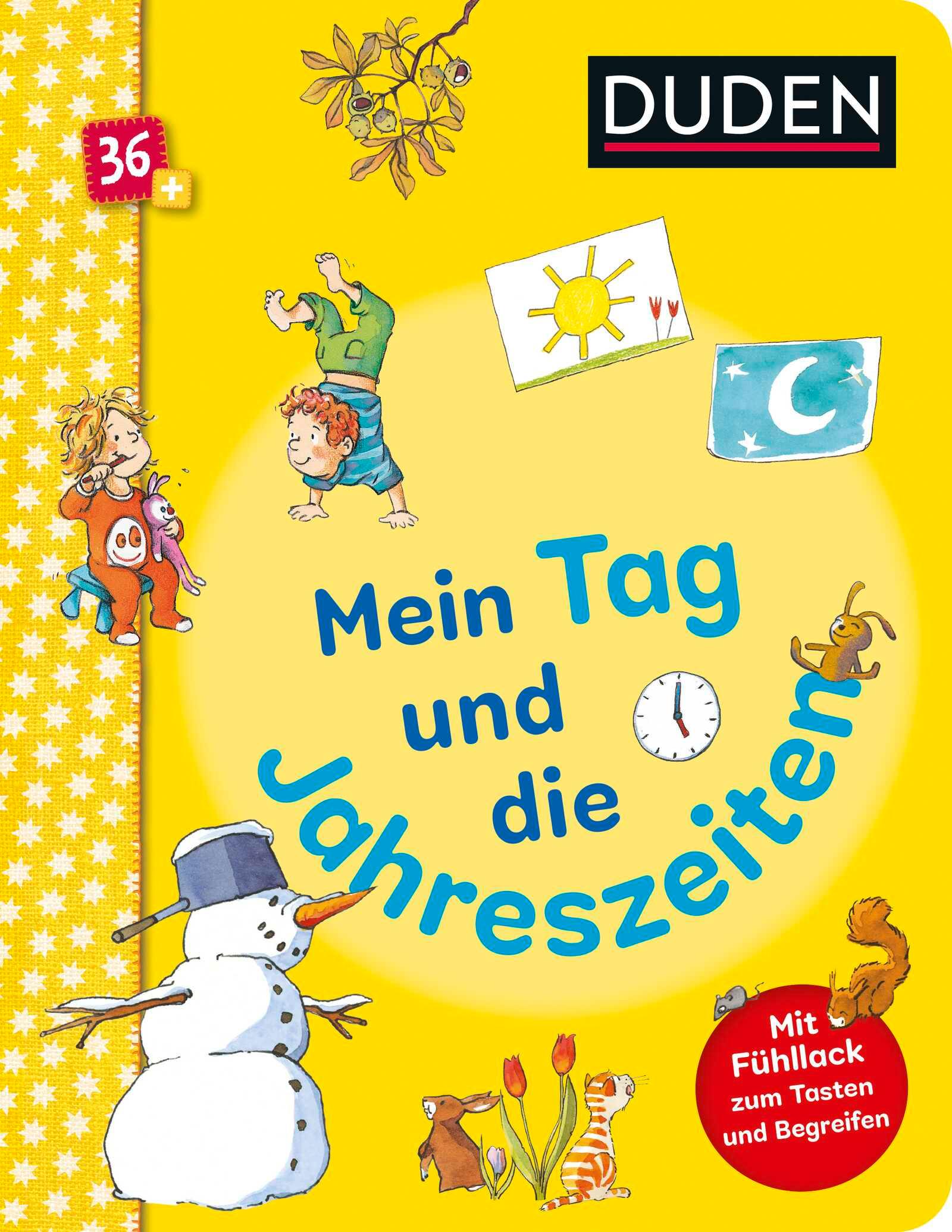 Vorderes Coverbild Duden 36+: Mein Tag und die Jahreszeiten