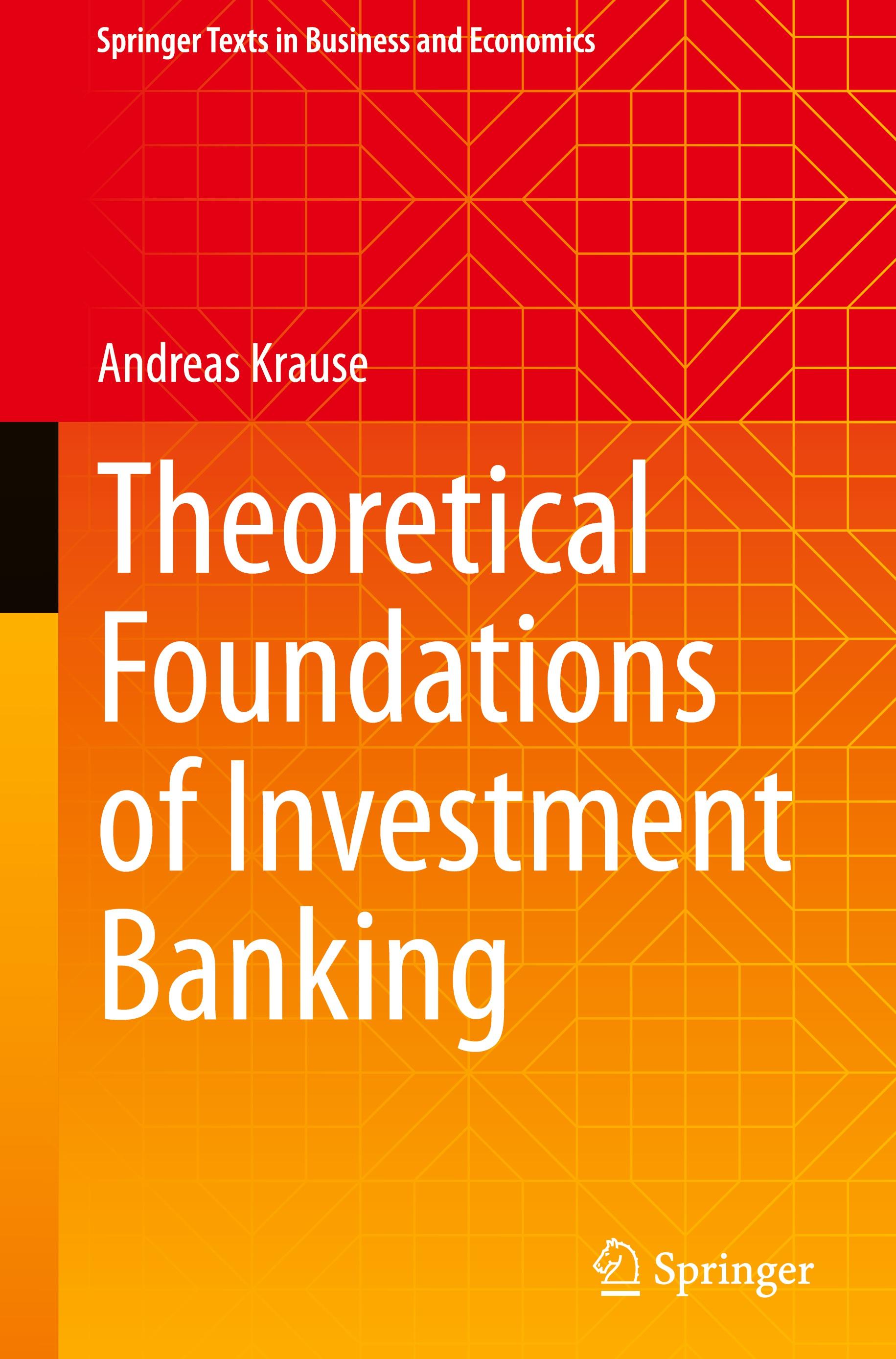 Vorderes Coverbild Theoretical Foundations of Investment Banking