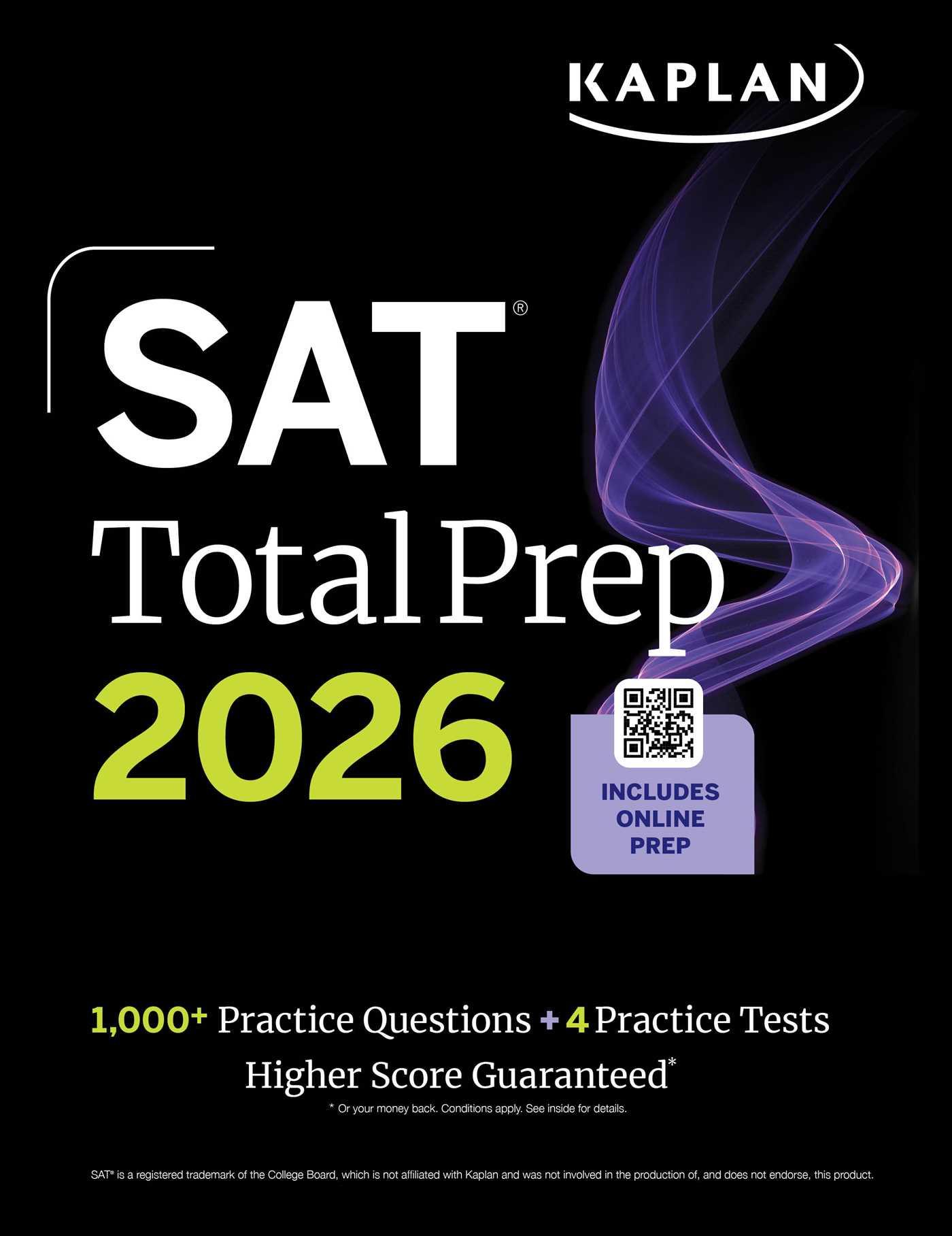 Vorderes Coverbild SAT Total Prep 2026: Includes 4 Full Length Practice Tests, 1,100+ Practice Questions + 1 Year Access to Online Quizzes and Video Lessons and Tutorials