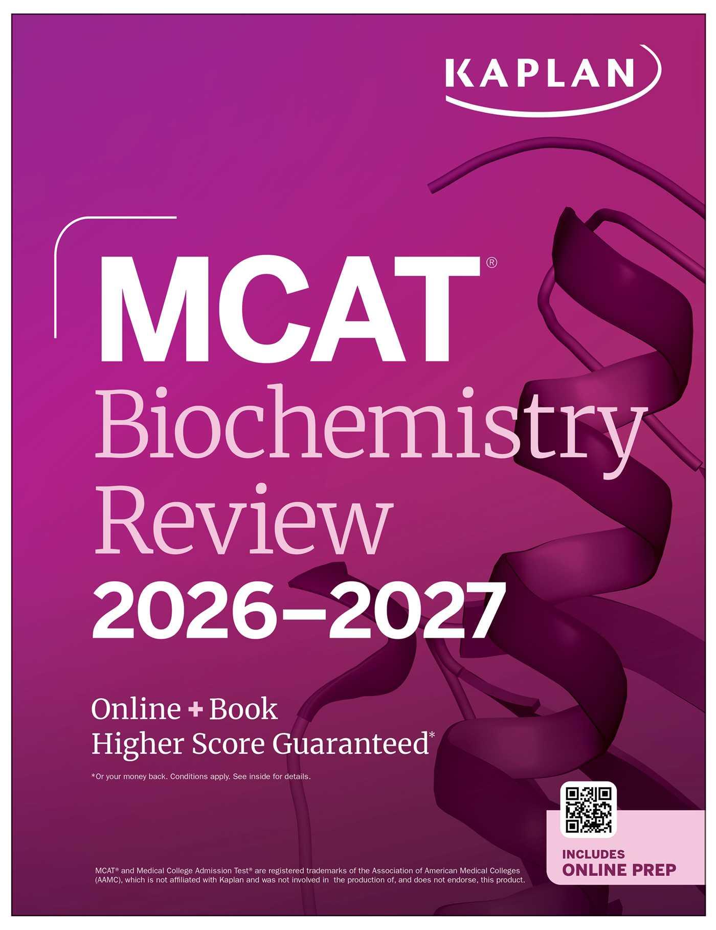 Vorderes Coverbild MCAT Biochemistry Review 2026-2027