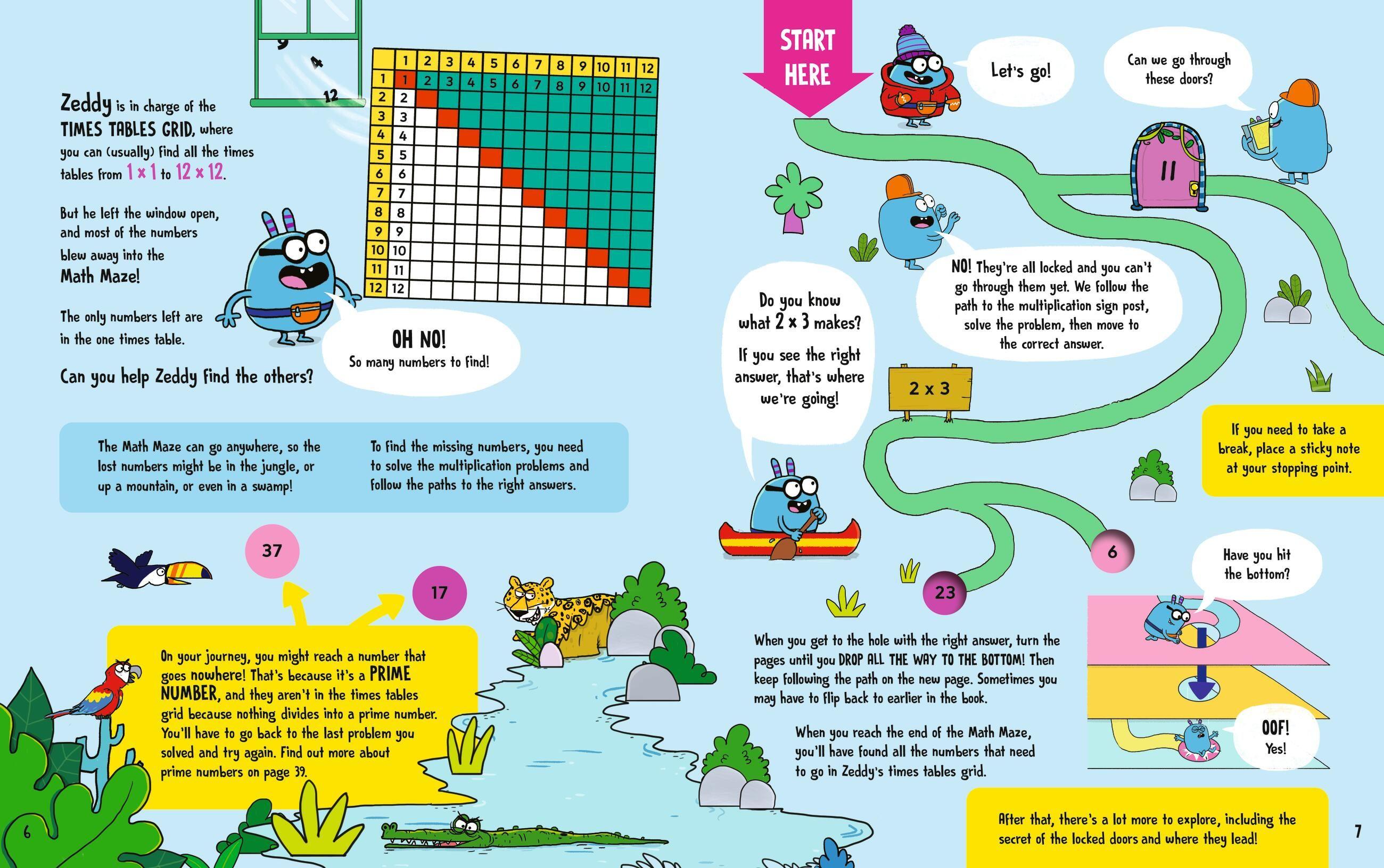 Beispielinhalt (Bild) Mega Math Maze
