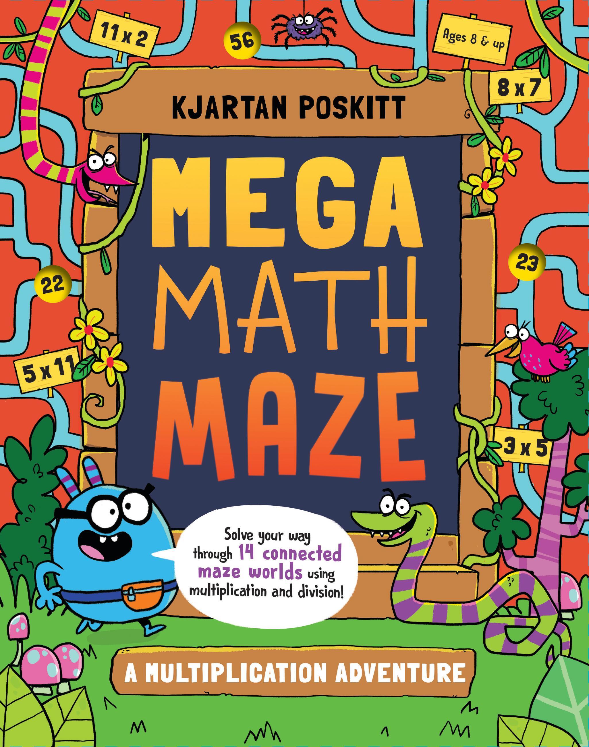 Vorderes Coverbild Mega Math Maze