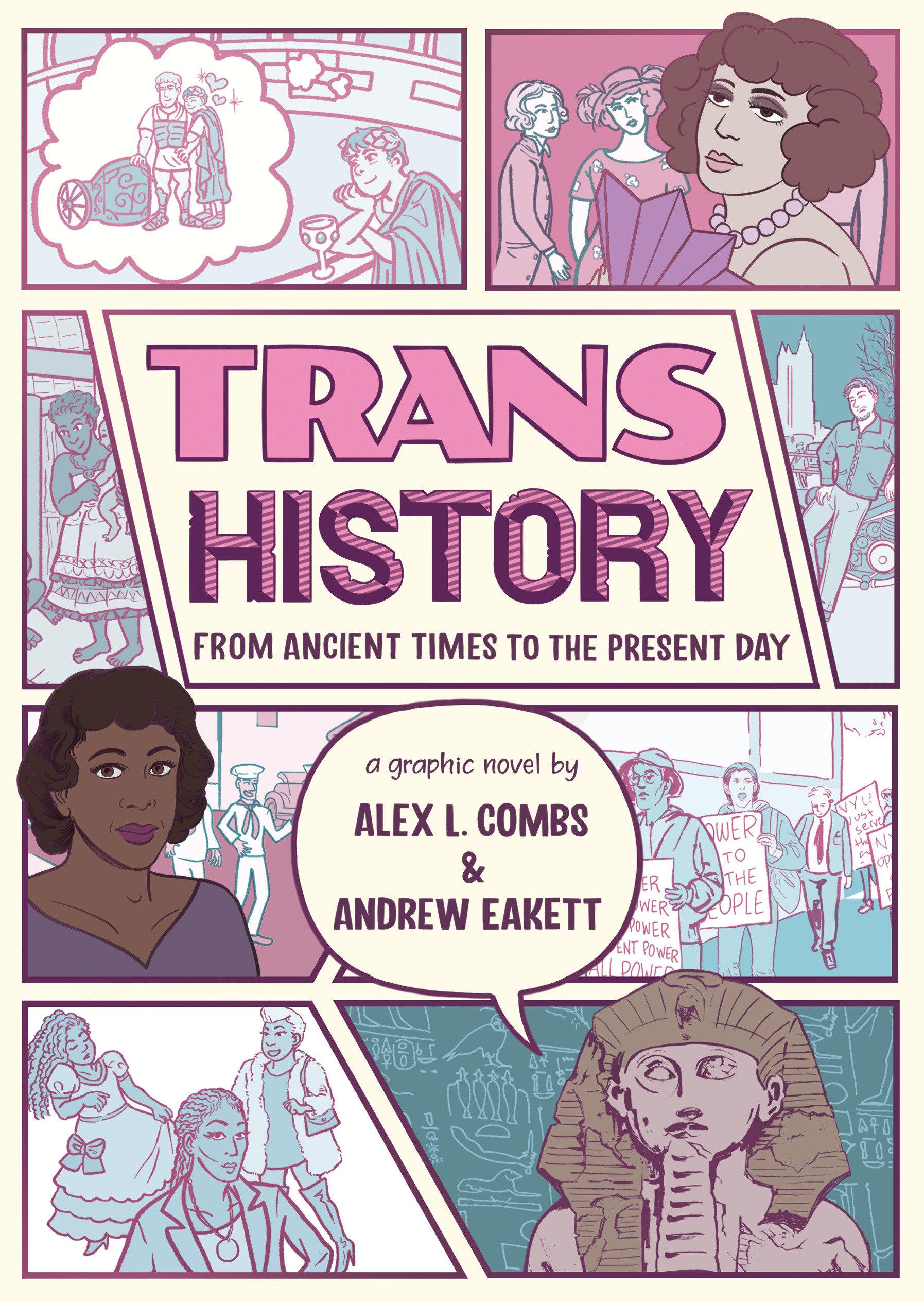 Vorderes Coverbild Trans History: A Graphic Novel: From Ancient Times to the Present Day