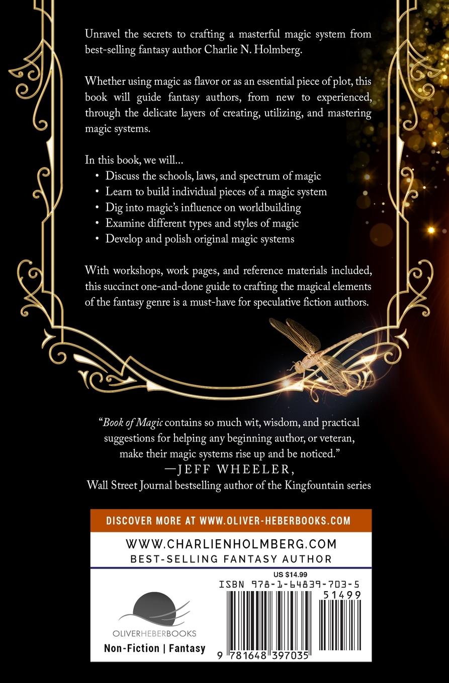 Rückseitencover Charlie N. Holmberg's Book of Magic