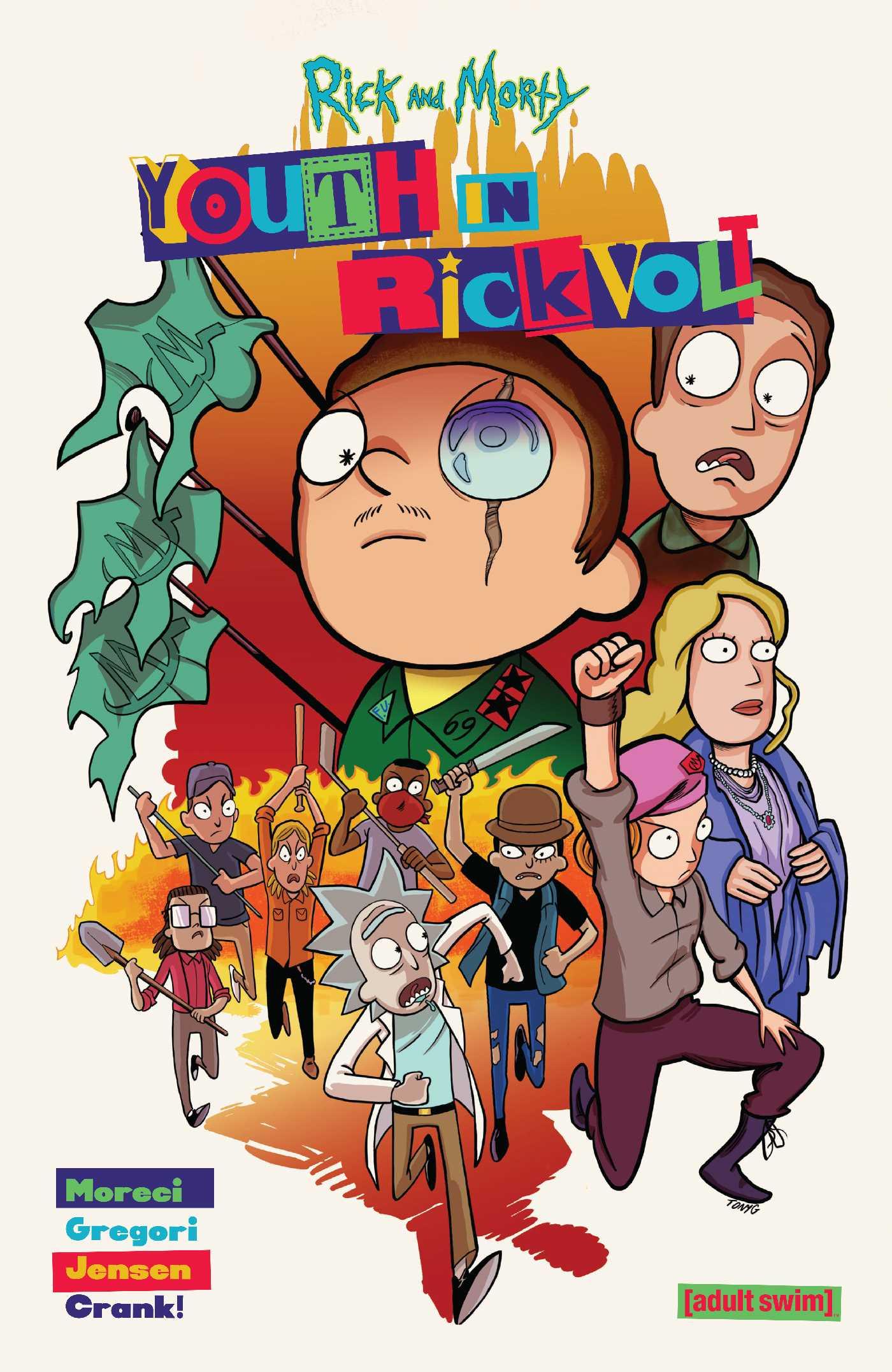 Vorderes Coverbild Rick and Morty: Youth in Rickvolt