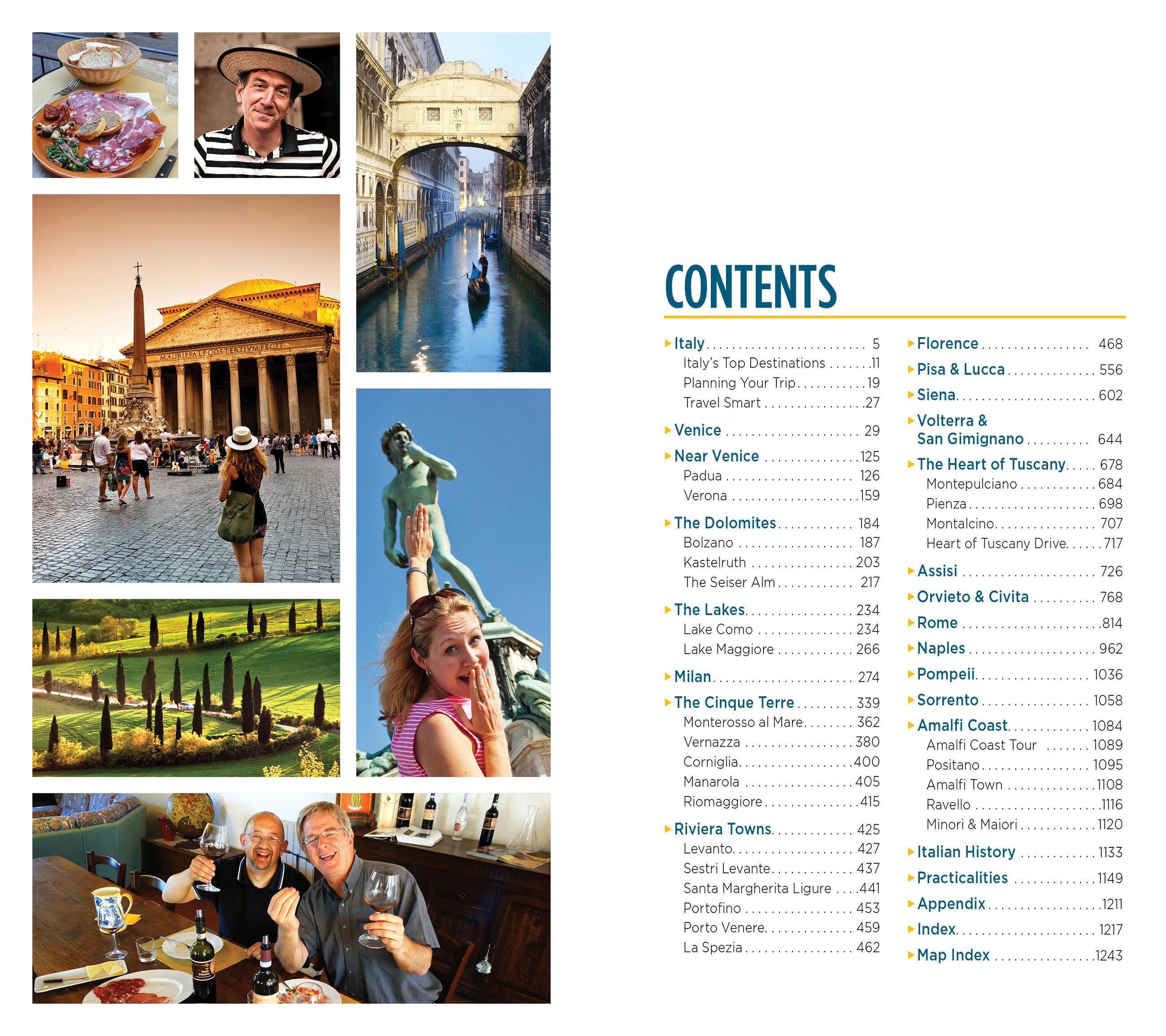 Beispielinhalt (Bild) Rick Steves Italy