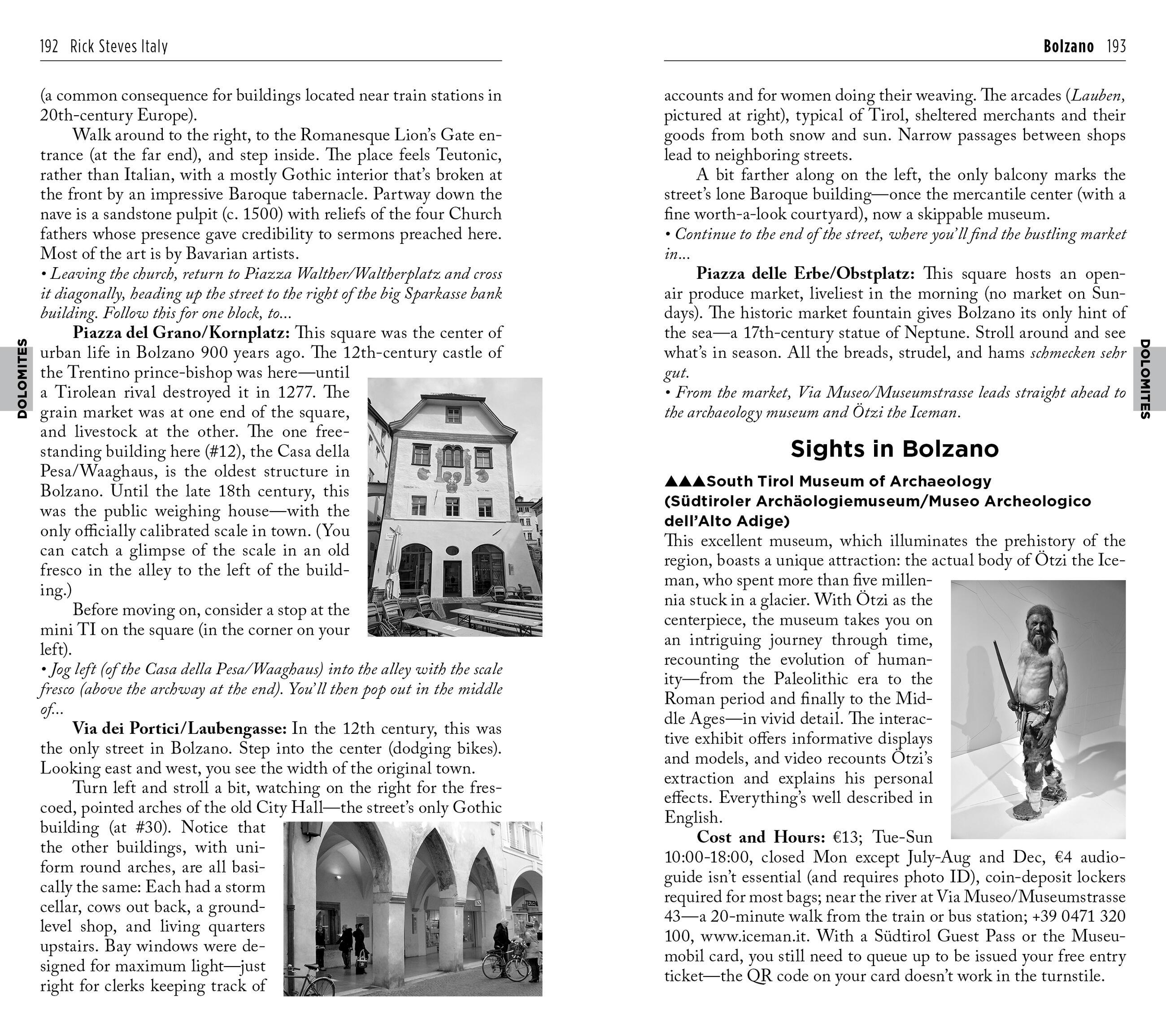 Beispielinhalt (Bild) Rick Steves Italy