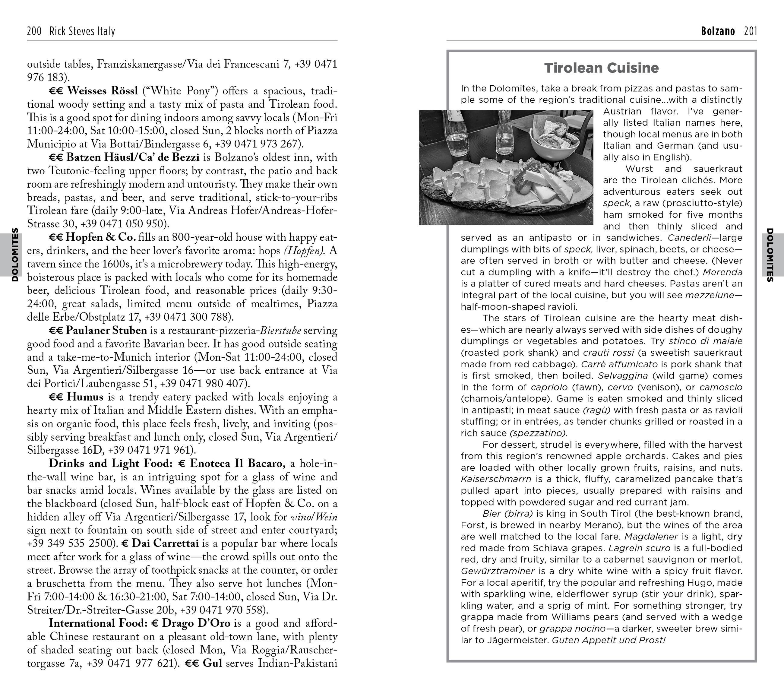 Beispielinhalt (Bild) Rick Steves Italy